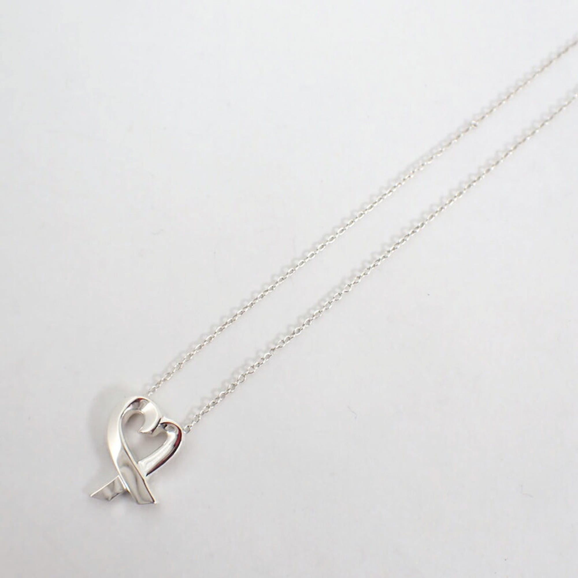 Tiffany & Co. TIFFANY 925 Loving Heart Pendant Necklace Size ONE SIZE - 7 Thumbnail