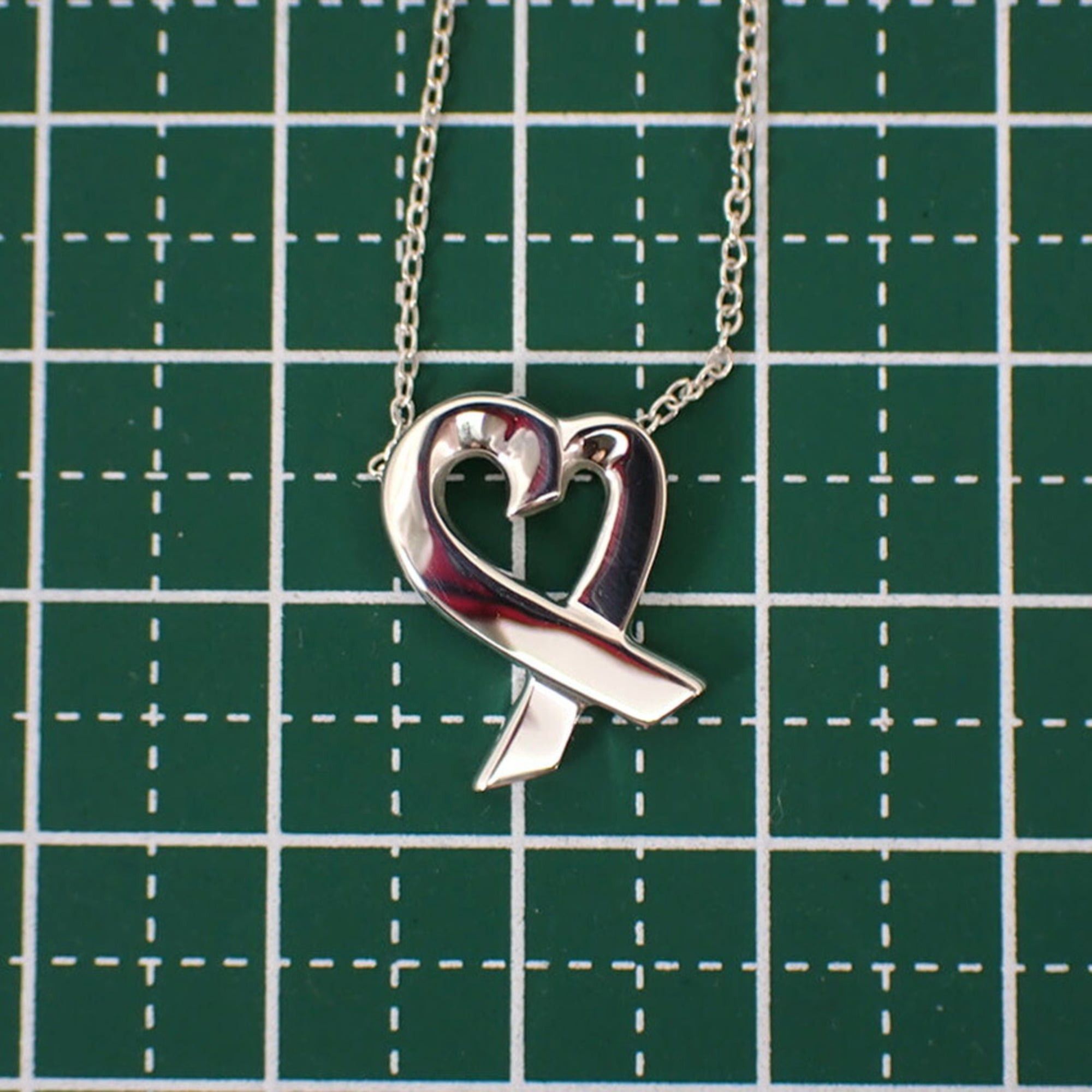 Tiffany & Co. TIFFANY 925 Loving Heart Pendant Necklace Size ONE SIZE - 11 Thumbnail