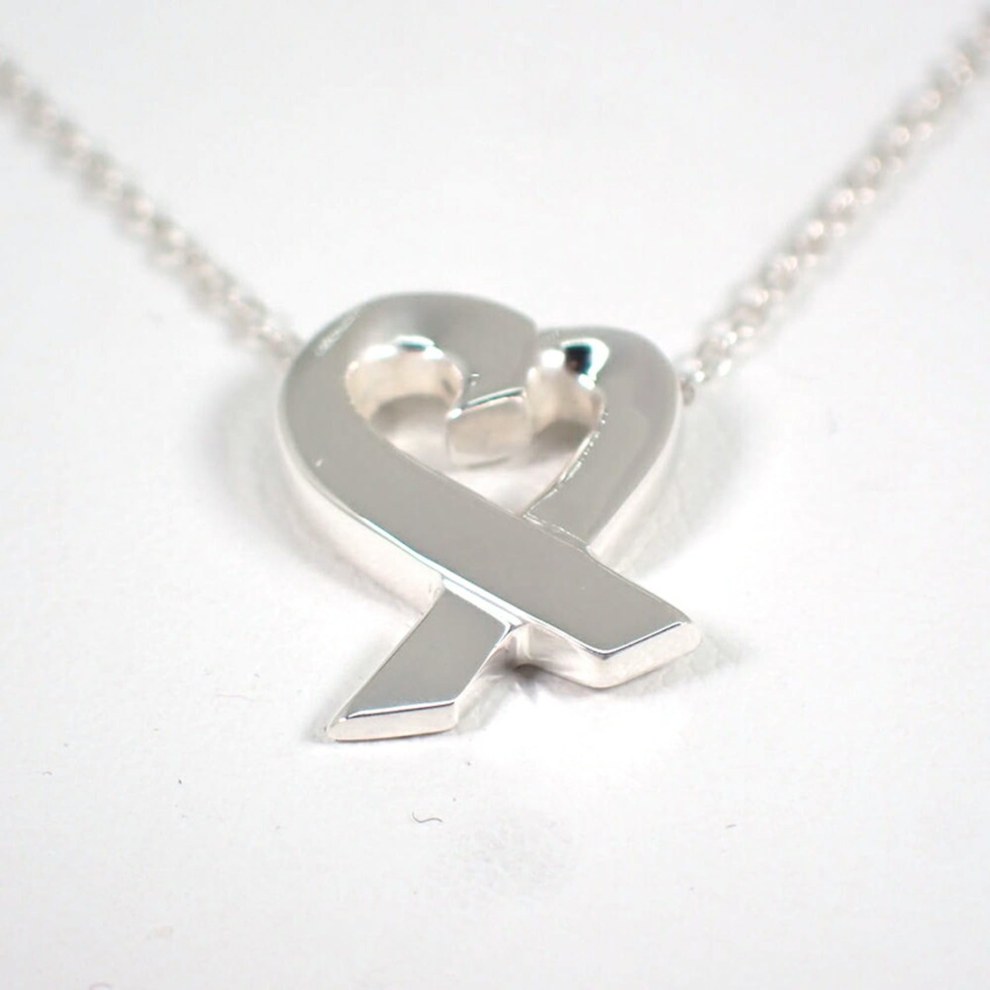 Tiffany & Co. TIFFANY 925 Loving Heart Pendant Necklace Size ONE SIZE - 5 Thumbnail