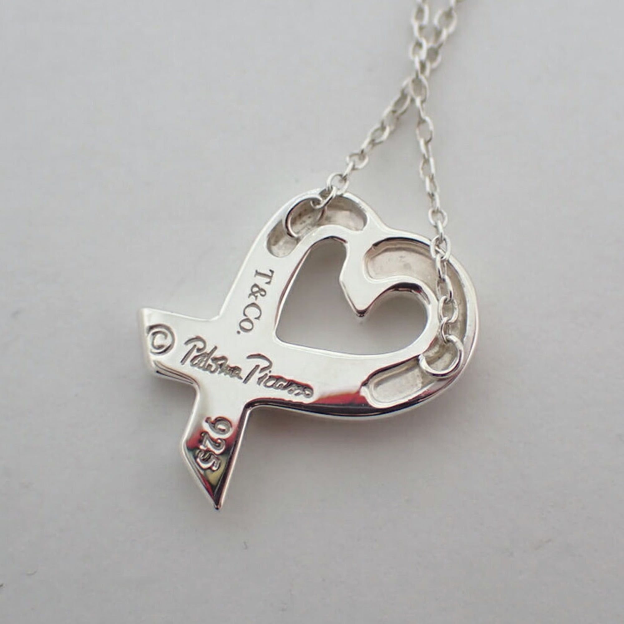 Tiffany & Co. TIFFANY 925 Loving Heart Pendant Necklace Size ONE SIZE - 8 Thumbnail