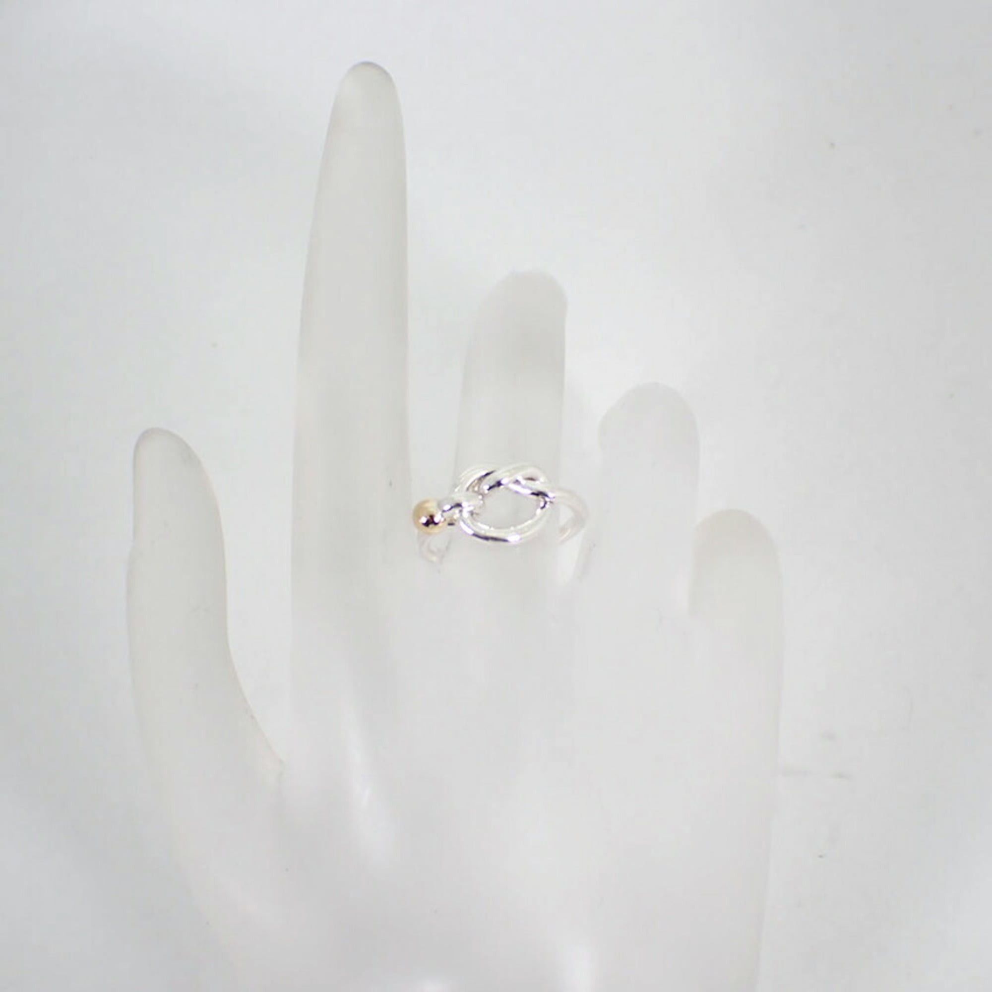 Tiffany & Co. TIFFANY 925 750 Love Knot Ring, size 10 Size ONE SIZE - 4 Thumbnail