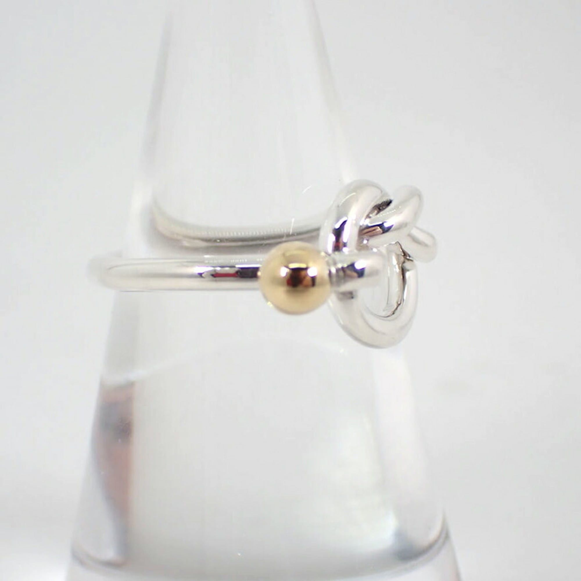 Tiffany & Co. TIFFANY 925 750 Love Knot Ring, size 10 Size ONE SIZE - 3 Thumbnail