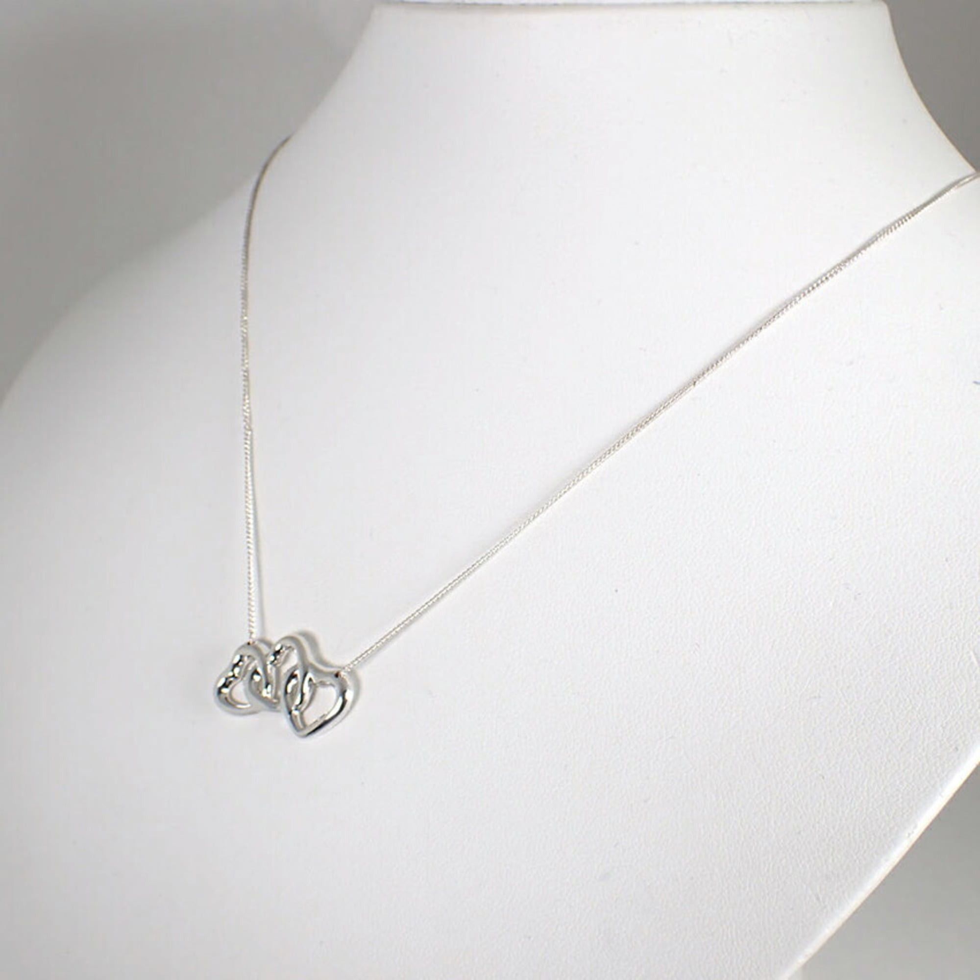 Tiffany & Co. TIFFANY 925 Triple Heart Pendant Necklace Size ONE SIZE - 4 Thumbnail