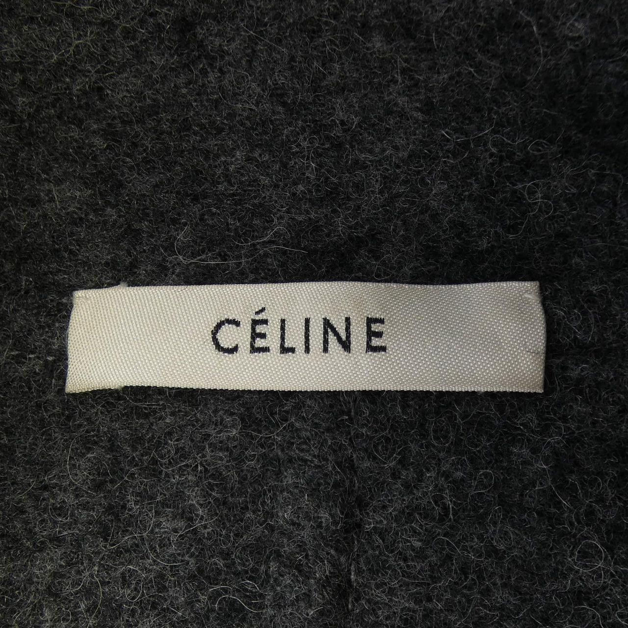 Celine Celine Celine Coat Textile Outerwear 2 8W82/4904 DUTY FREE for USA Size ONE SIZE - 4 Thumbnail
