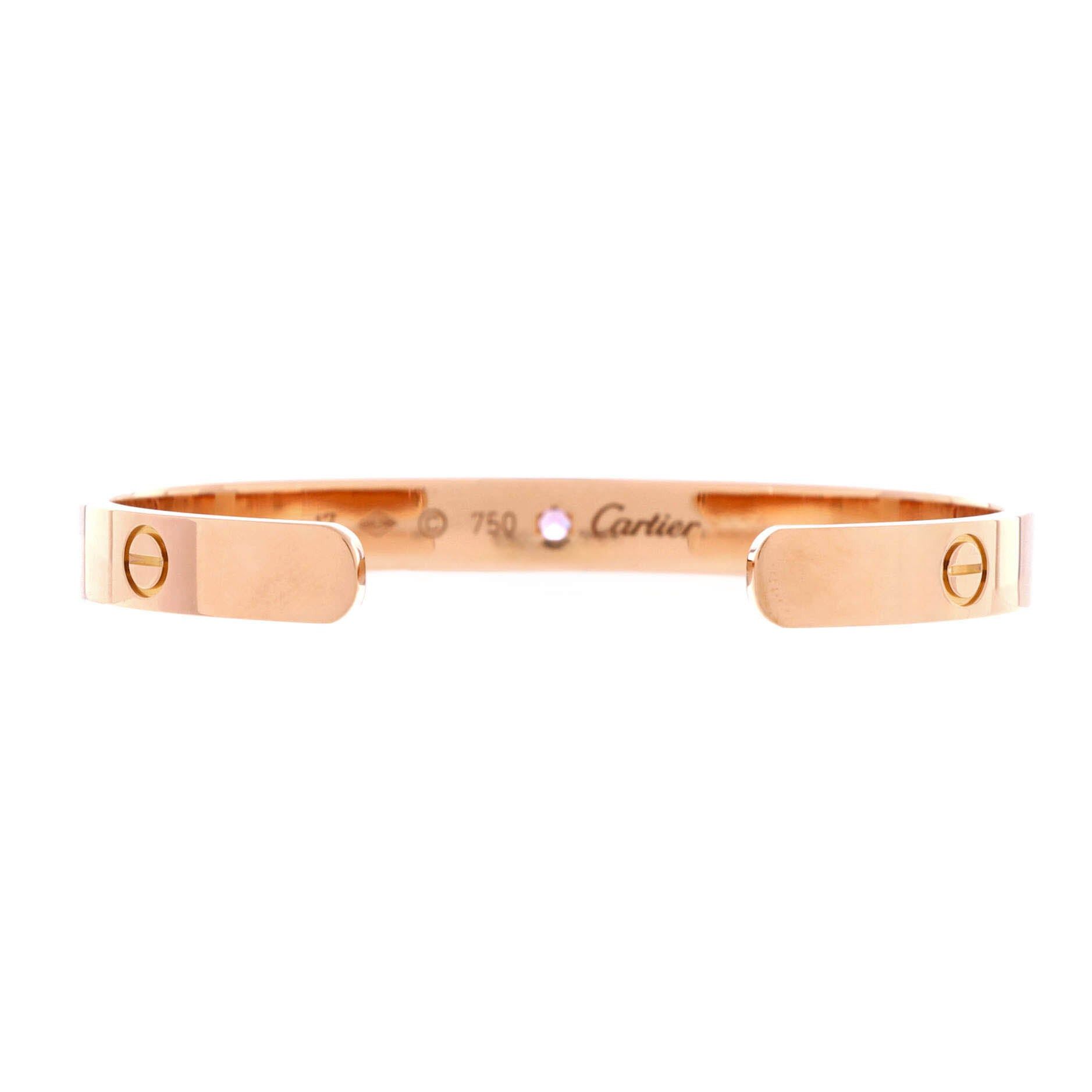 Cartier Love Cuff Bracelet Size ONE SIZE - 3 Thumbnail
