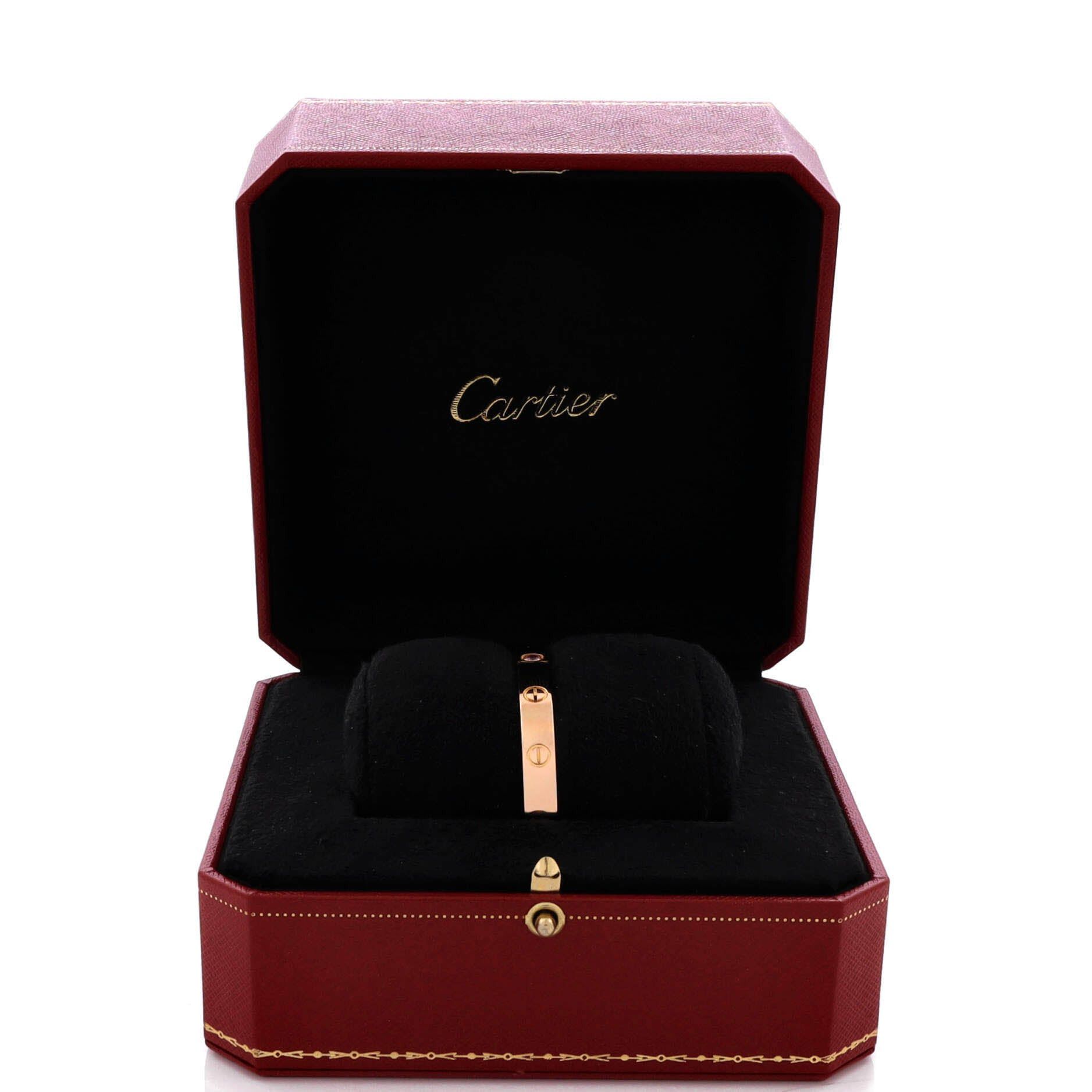 Cartier Love Cuff Bracelet Size ONE SIZE - 2 Thumbnail