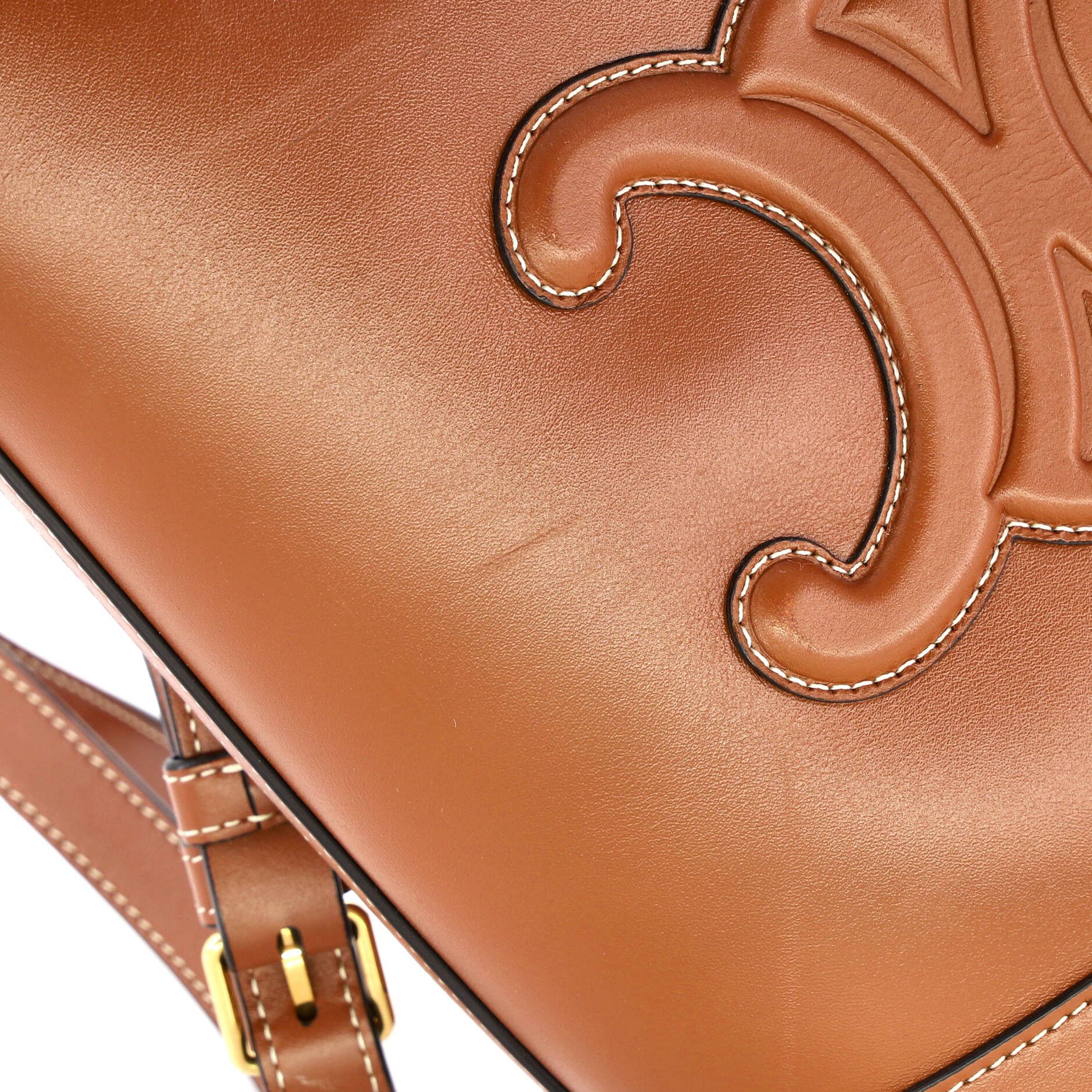 Celine Cuir Triomphe Bucket Bag Size ONE SIZE - 7 Thumbnail