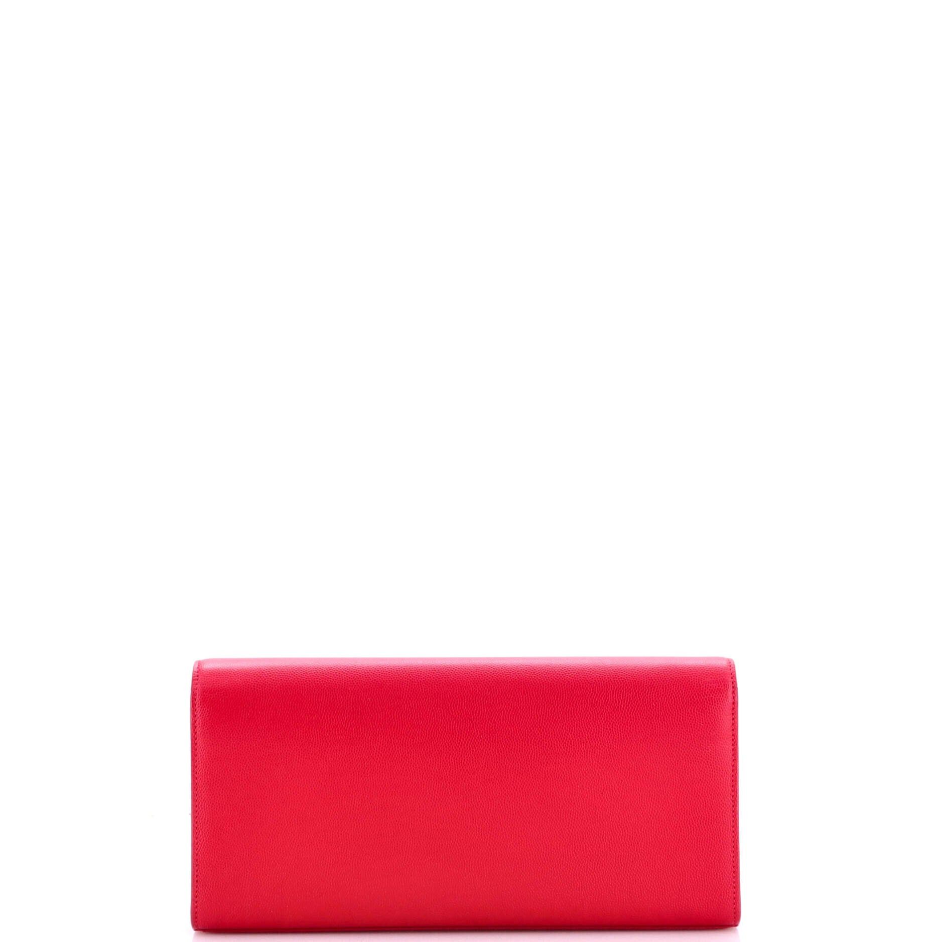Saint Laurent Paris Classic Monogram Clutch Size ONE SIZE - 3 Thumbnail
