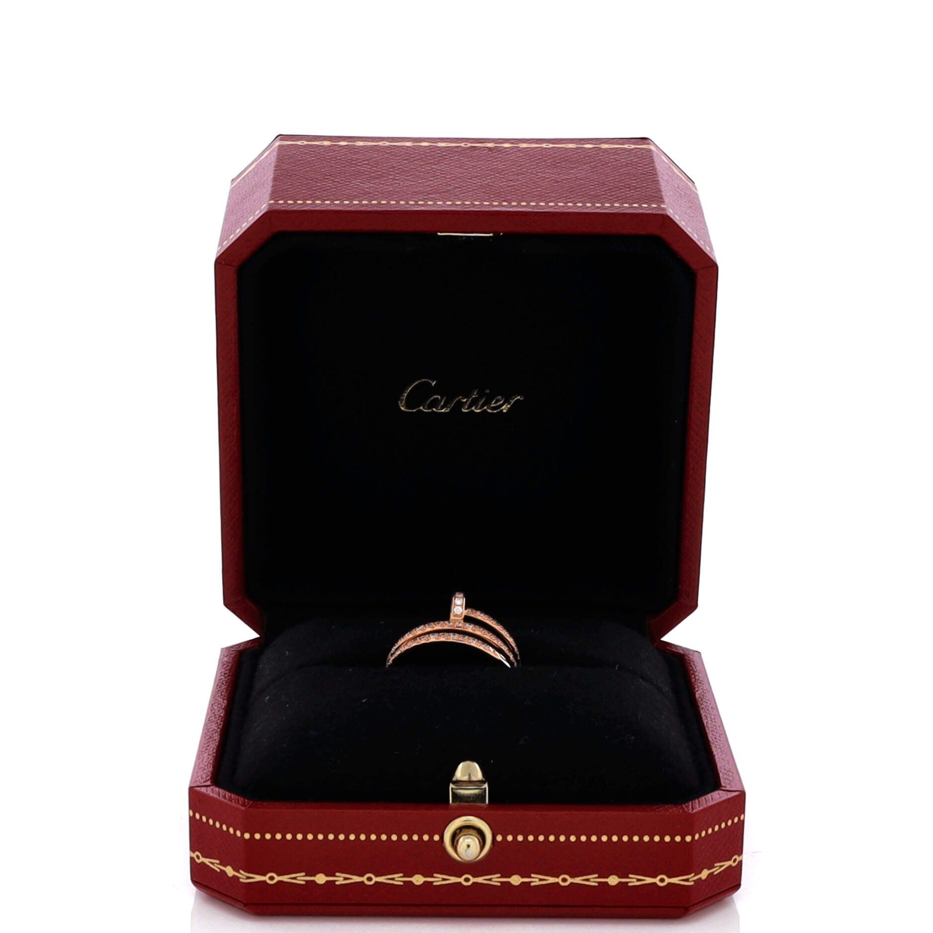 Cartier Juste un Clou Paved Double Ring Size ONE SIZE - 2 Thumbnail