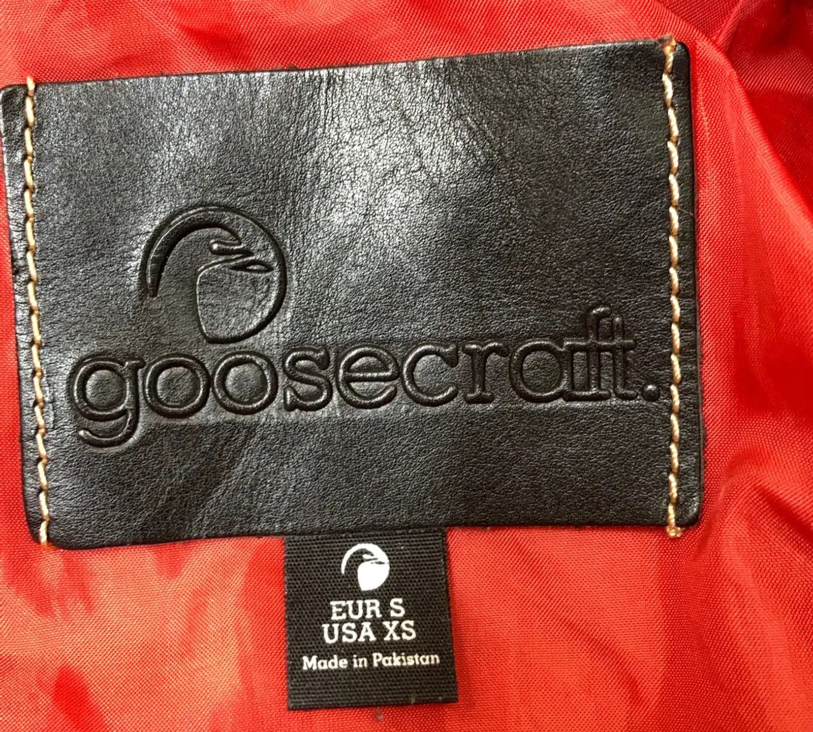 GOOSECRAFT Goosecraft Leather Jacket Size S / US 4 / IT 40 - 3 Thumbnail