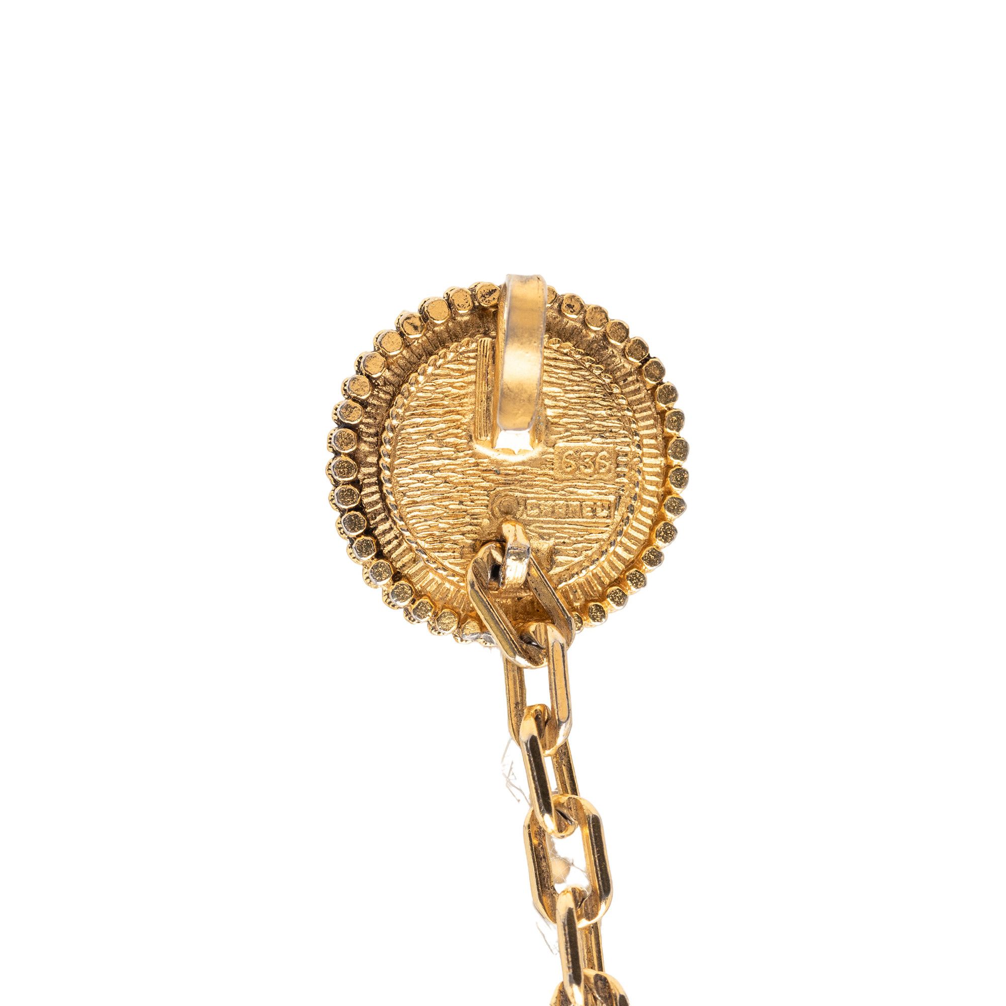 Chanel Chanel Gold Plated CC Medallion Chain Belt Size ONE SIZE - 4 Thumbnail