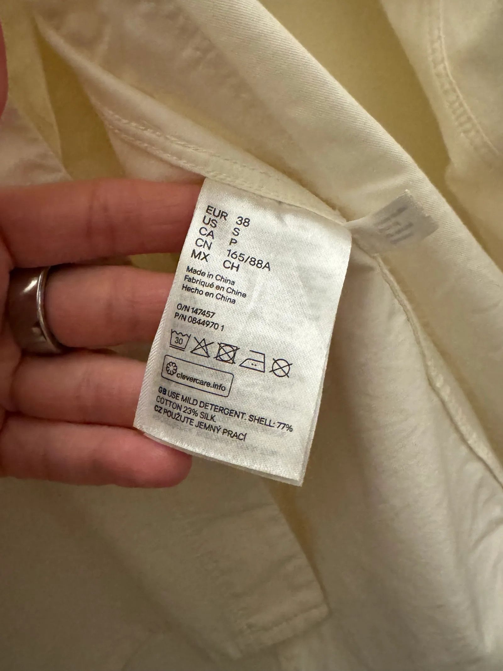H&M H&M STUDIO Blouse Size S / US 4 / IT 40 - 3 Thumbnail