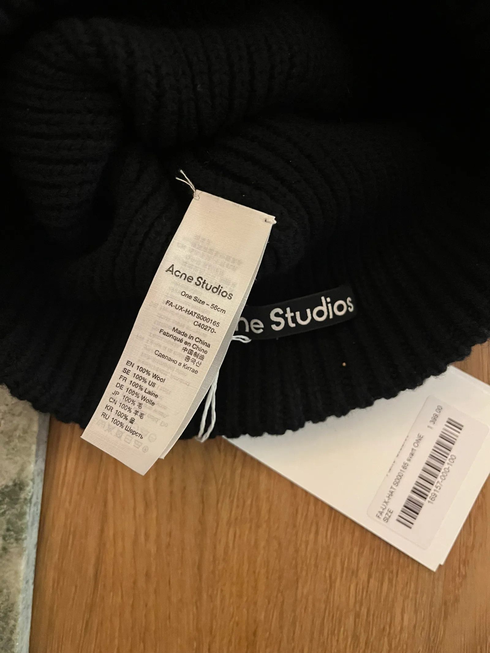 Acne Studios Acne Studios Faux hat Hat Size ONE SIZE - 2 Thumbnail