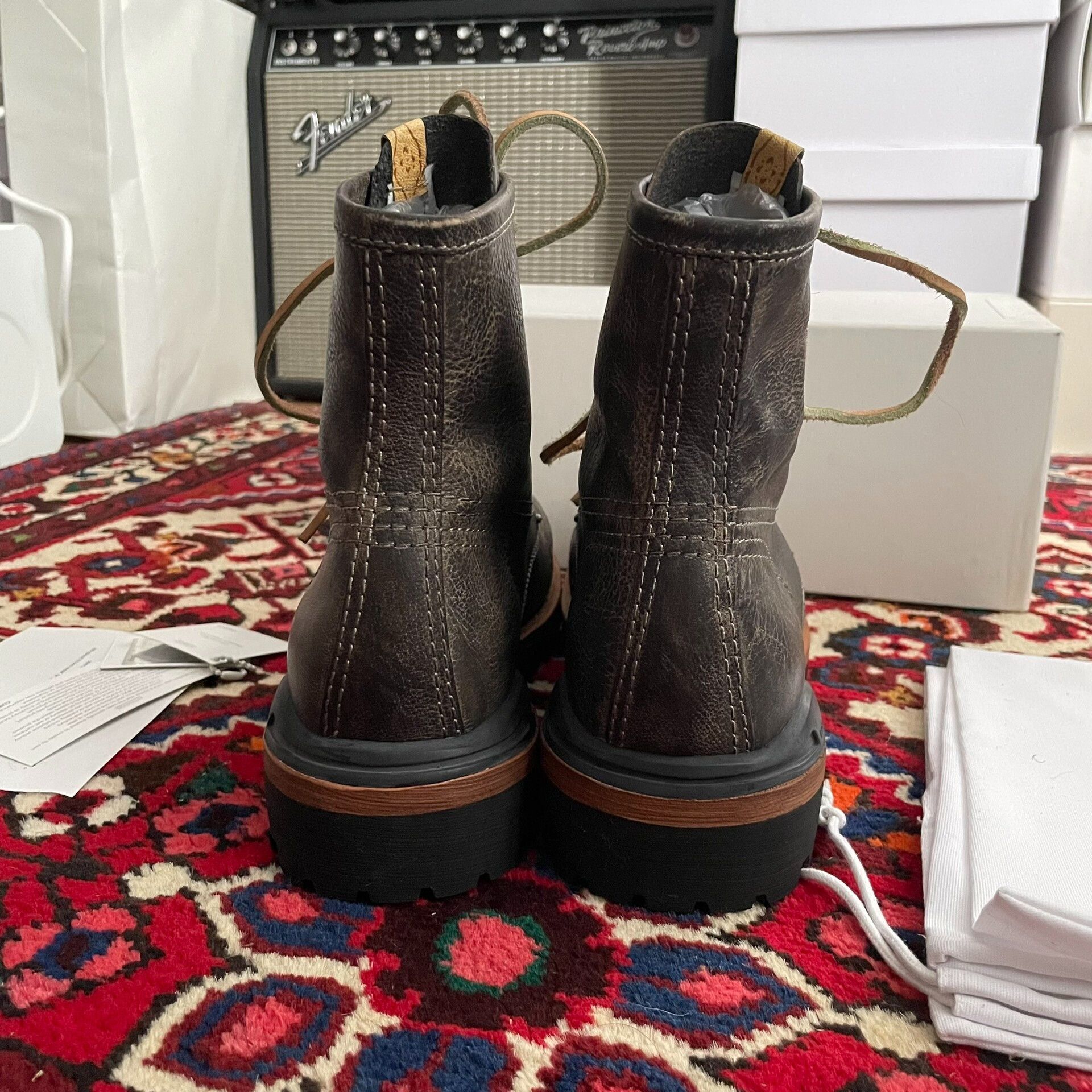 Visvim Visvim Vanguard Boots 12ss Black Size 9 Size US 9 / EU 42 - 6 Thumbnail