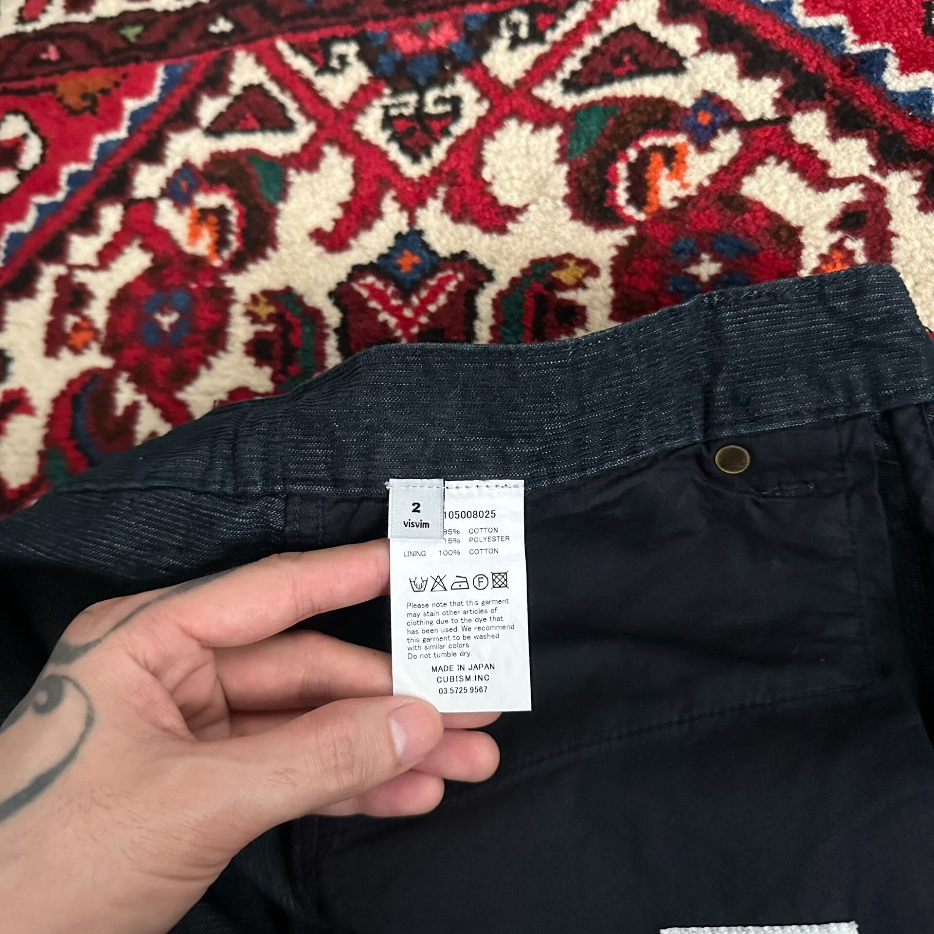 Visvim visvim Fluxus Corduroy Pants Size 2 Size US 26 / EU 42 - 9 Thumbnail
