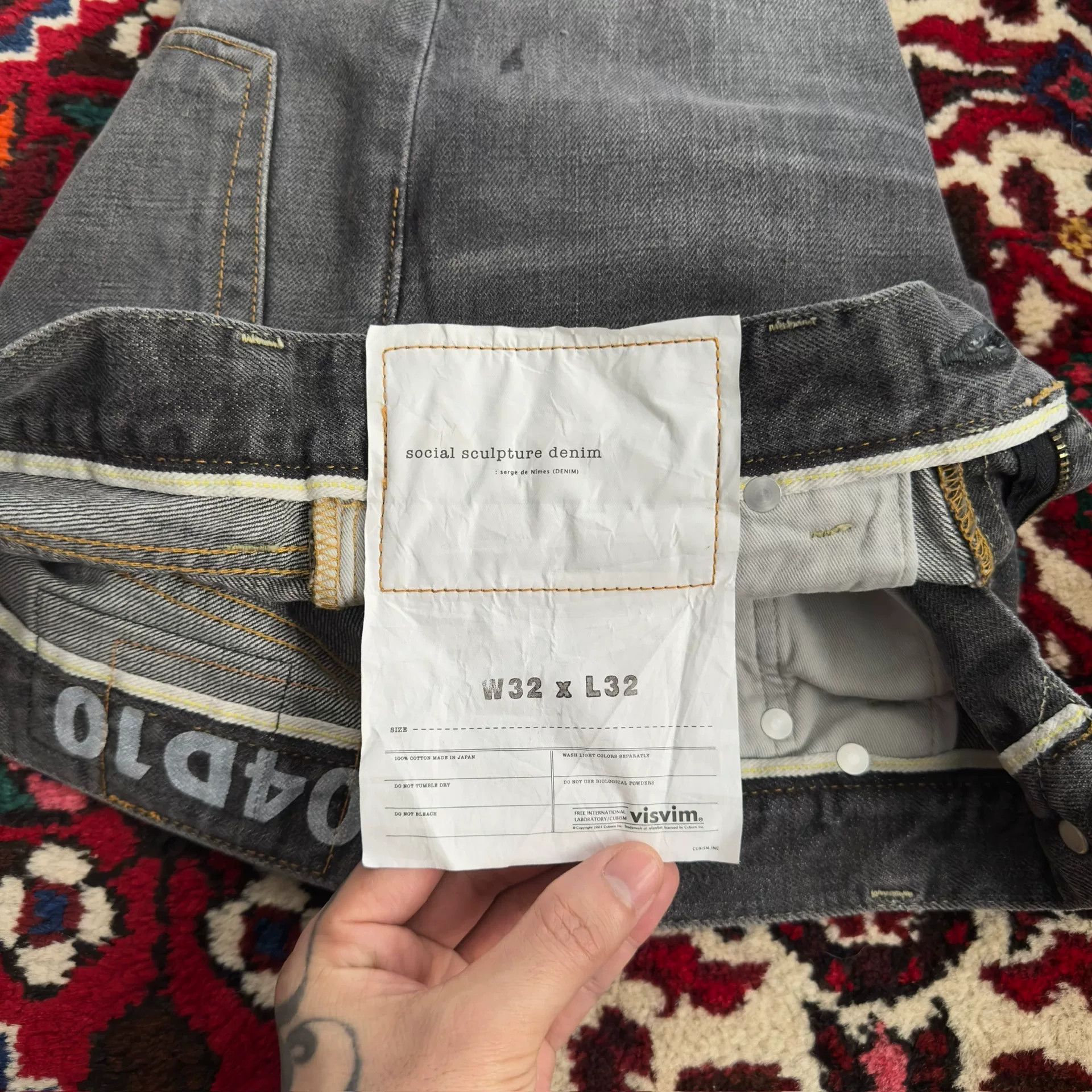 Levi's Black Denim Jeans from visvim and Levis Size US 32 / EU 48 - 7 Thumbnail