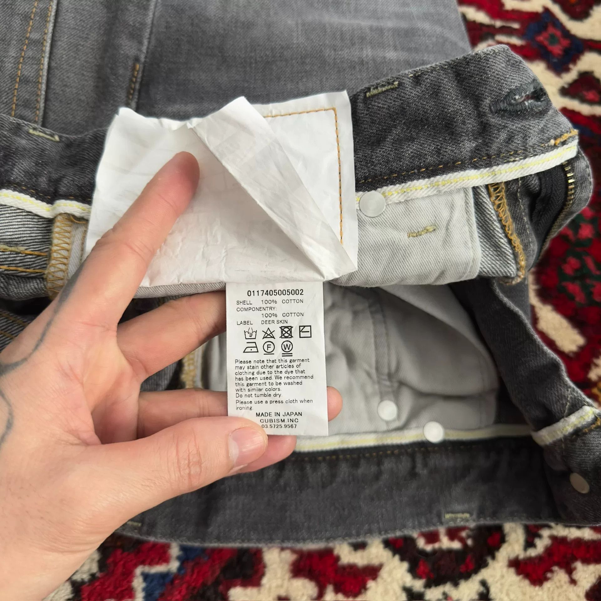 Levi's Black Denim Jeans from visvim and Levis Size US 32 / EU 48 - 8 Thumbnail