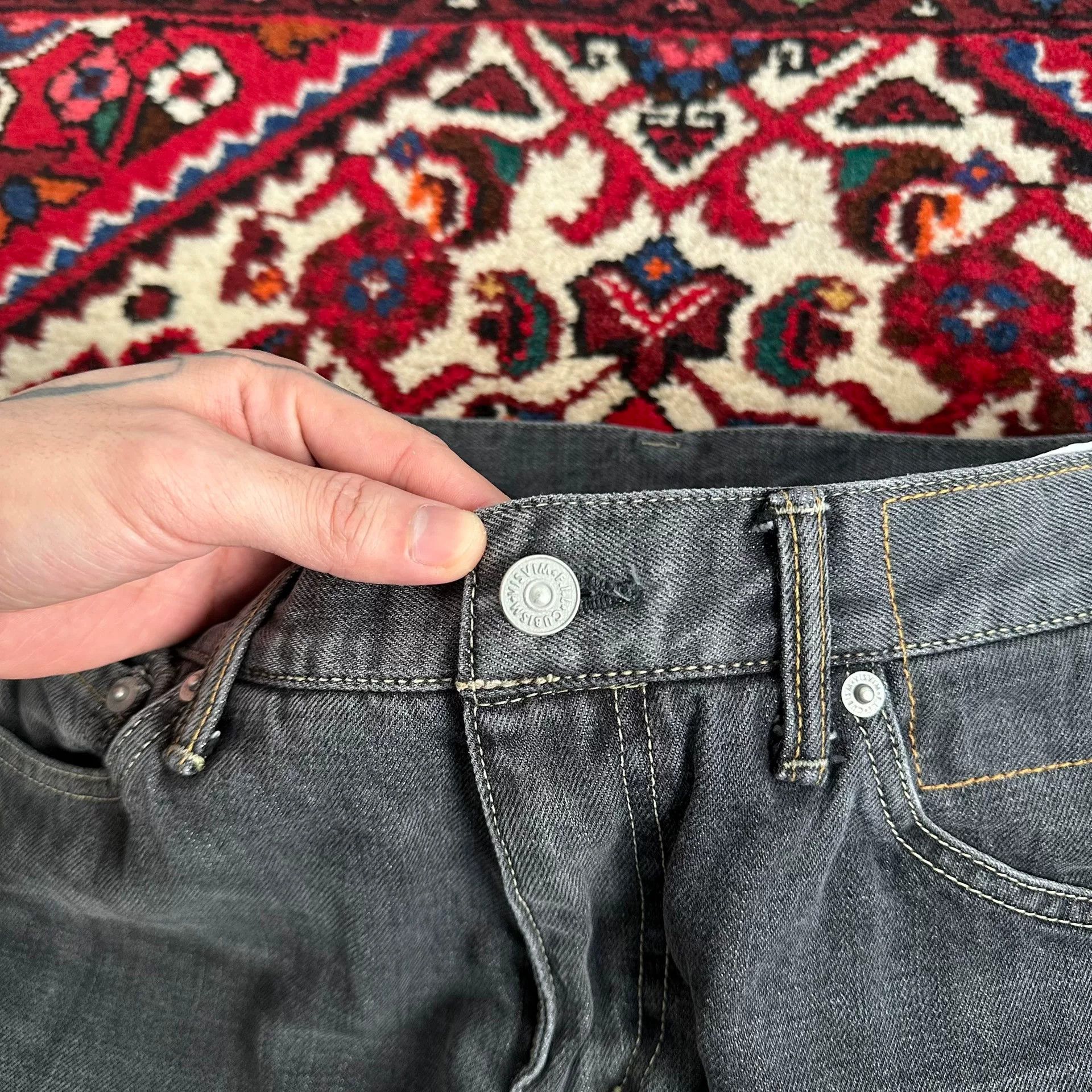 Levi's Black Denim Jeans from visvim and Levis Size US 32 / EU 48 - 6 Thumbnail