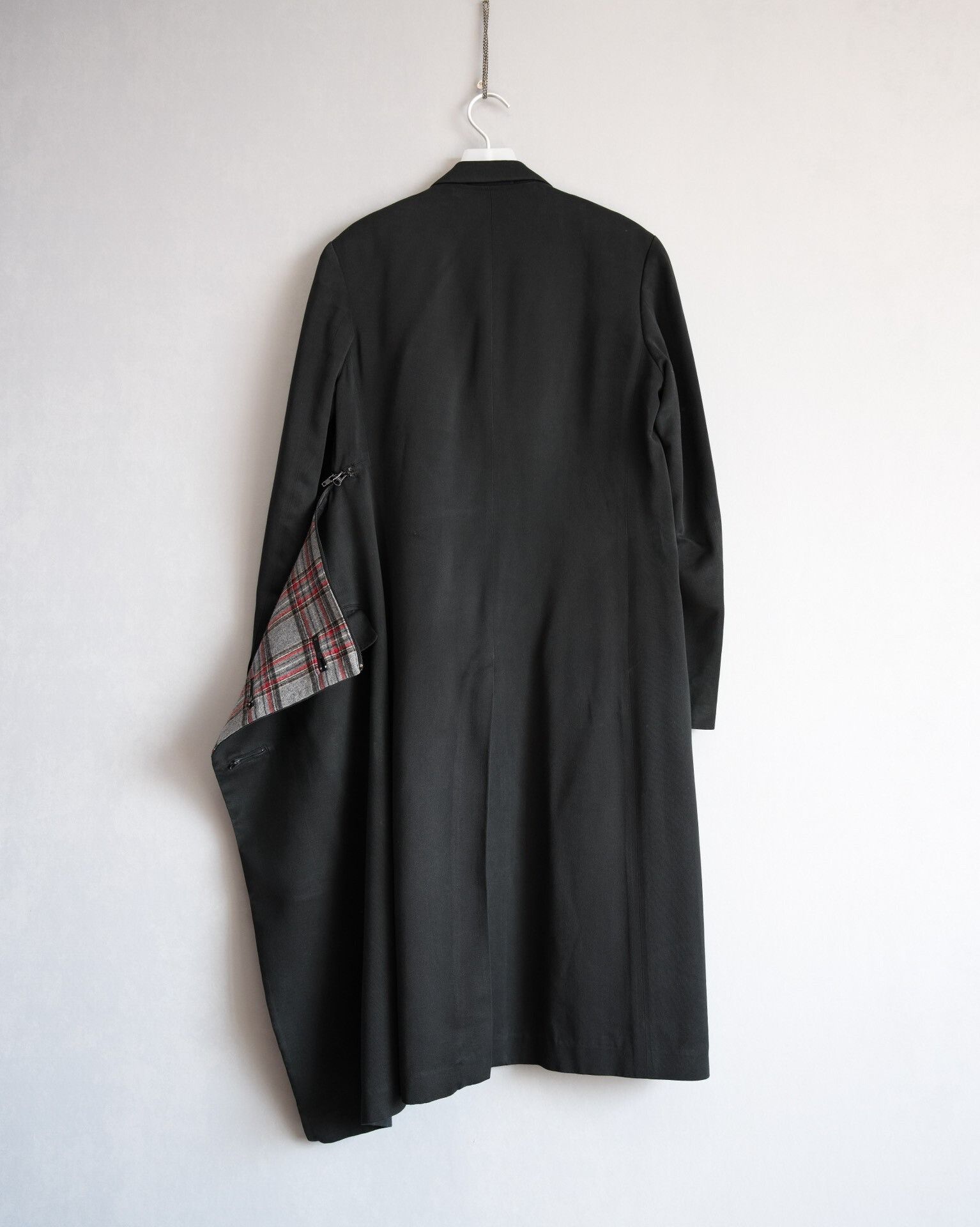 Yohji Yamamoto Yohji Yamamoto Plaid Coat Size US M / EU 48-50 / 2 - 2 Thumbnail