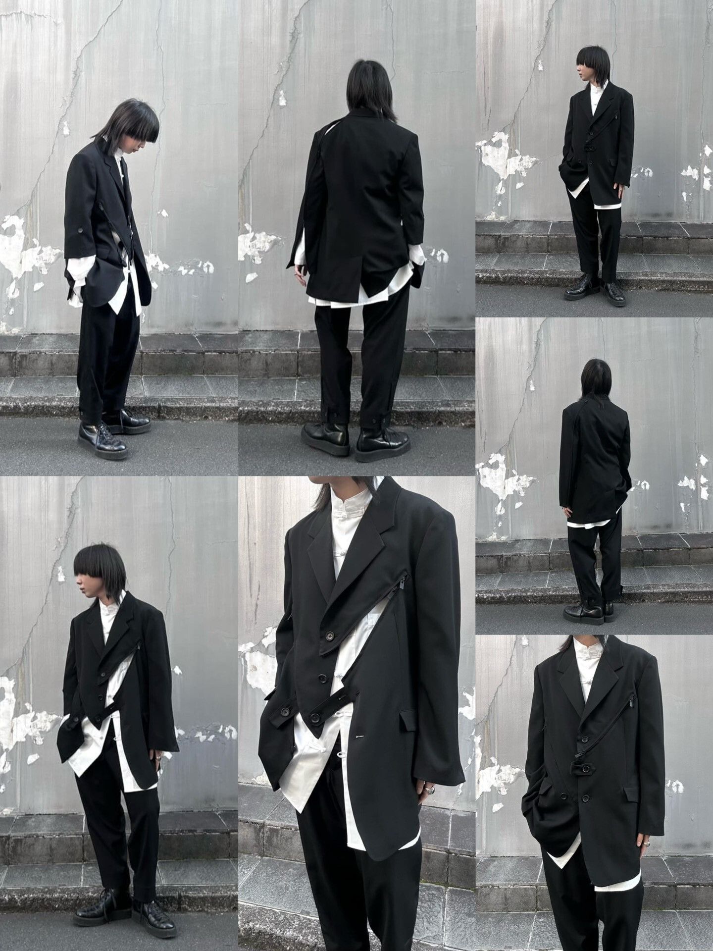 Yohji Yamamoto Yohji Yamamoto Deconstructed Zip Jacket Size US L / EU 52-54 / 3 - 3 Thumbnail