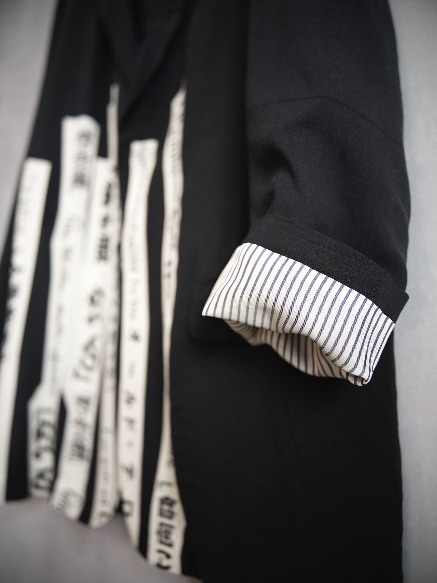 Yohji Yamamoto Yohji Yamamoto White Character Coat Size US M / EU 48-50 / 2 - 8 Thumbnail
