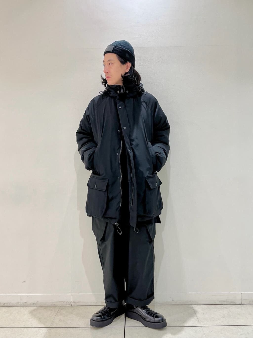 Yohji Yamamoto Yohji Yamamoto Black Hooded Down Jacket Size US M / EU 48-50 / 2 - 2 Thumbnail