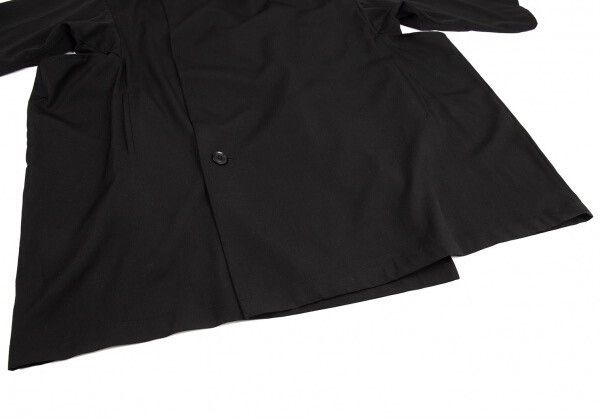 Yohji Yamamoto Yohji Yamamoto Black Cape Jacket Size US M / EU 48-50 / 2 - 4 Thumbnail