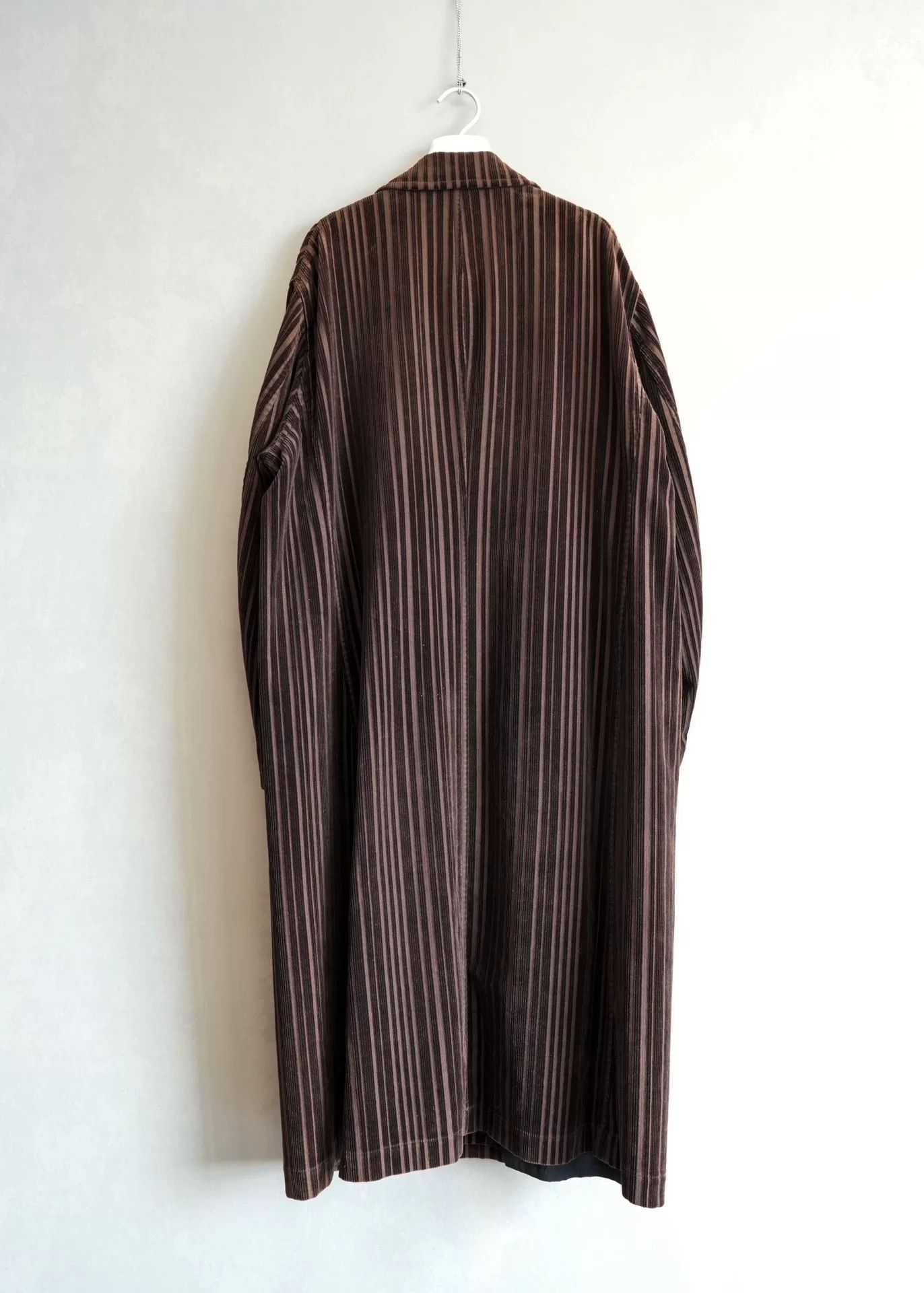 Yohji Yamamoto Yohji Yamamoto Striped Corduroy Coat Size US L / EU 52-54 / 3 - 3 Thumbnail