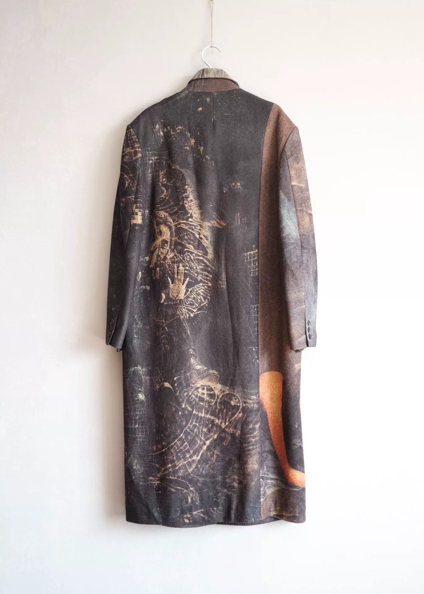 Yohji Yamamoto Yohji Yamamoto Artistic Overcoat Size M / US 6-8 / IT 42-44 - 2 Thumbnail