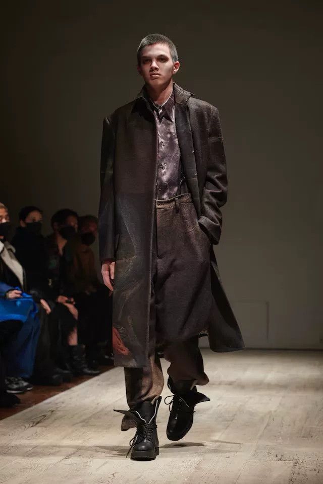 Yohji Yamamoto Yohji Yamamoto Artistic Overcoat Size M / US 6-8 / IT 42-44 - 4 Thumbnail