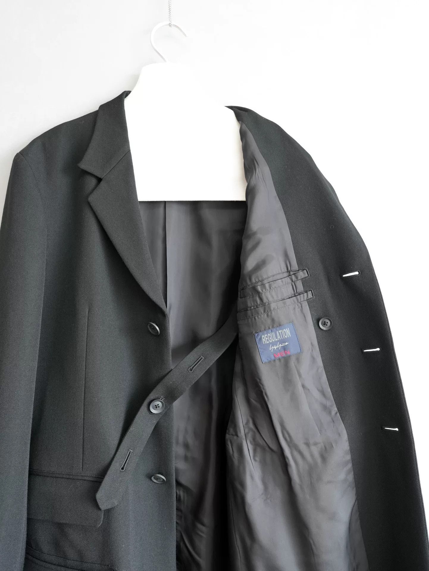 Yohji Yamamoto Yohji Yamamoto Regulation Doctor Jacket Size US M / EU 48-50 / 2 - 8 Thumbnail