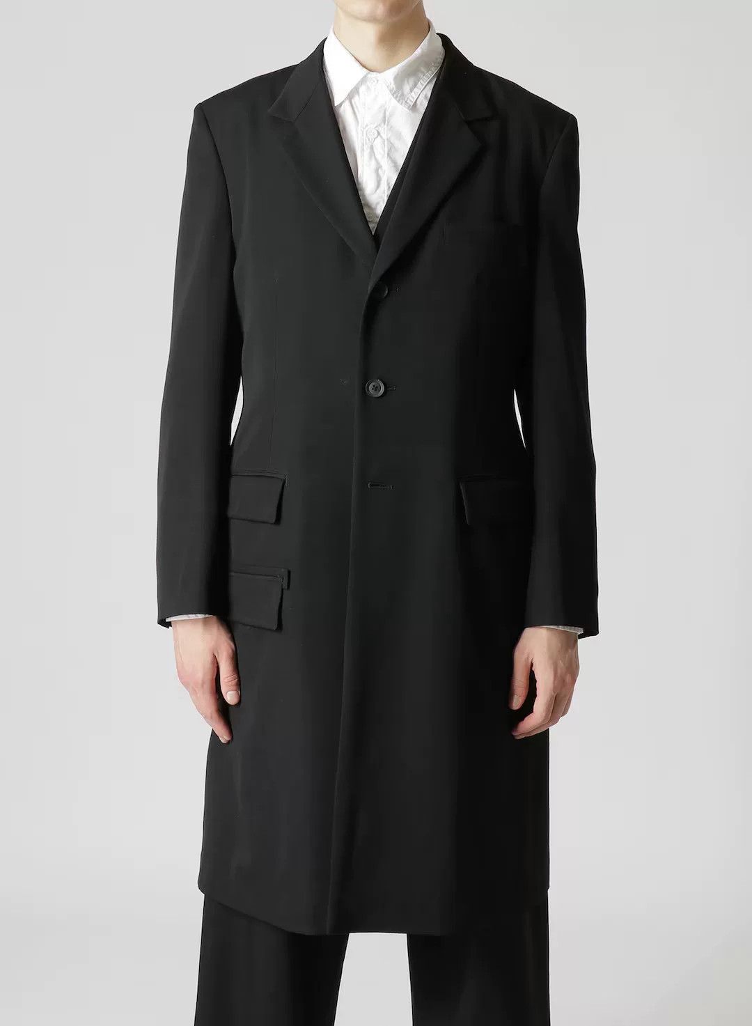 Yohji Yamamoto Yohji Yamamoto Regulation Doctor Jacket Size US M / EU 48-50 / 2 - 3 Thumbnail