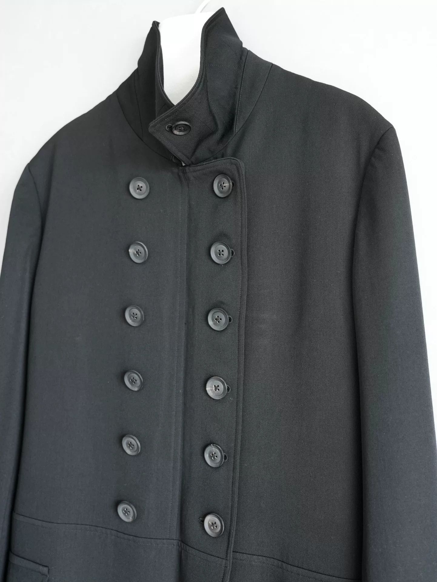 Yohji Yamamoto Yohji Yamamoto Napoleon Coat 19AW Size US M / EU 48-50 / 2 - 6 Thumbnail