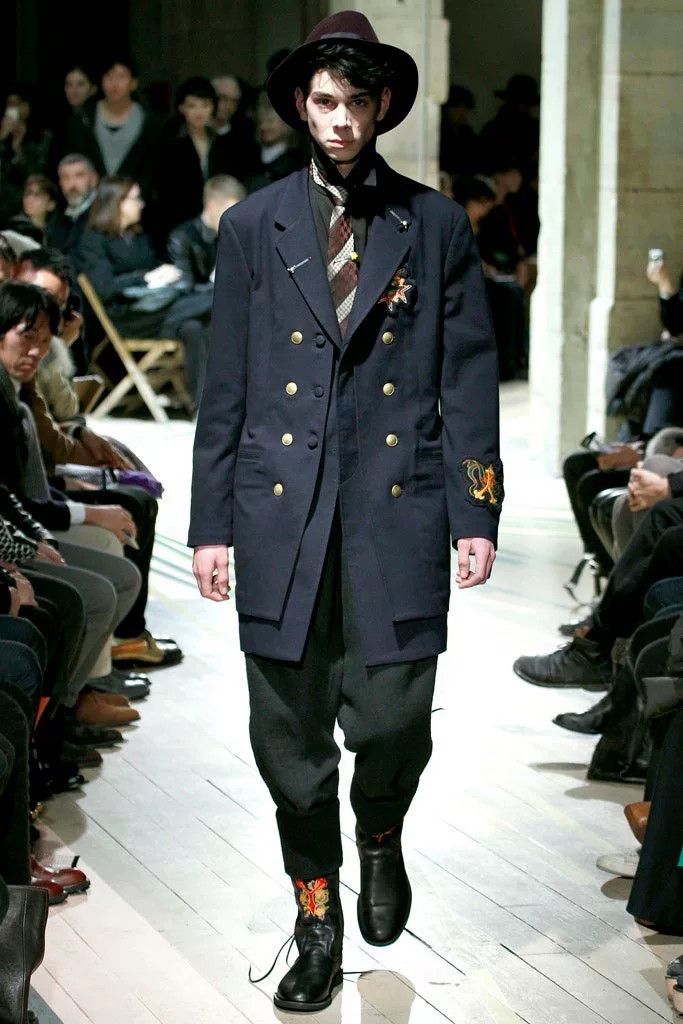 Yohji Yamamoto Yohji Yamamoto Double-Breasted Coat Size US L / EU 52-54 / 3 - 2 Thumbnail