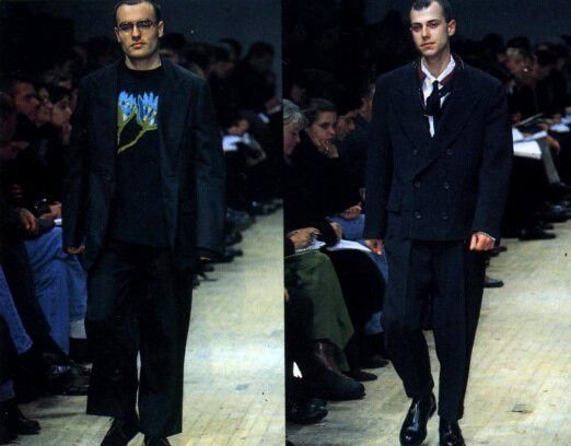 Yohji Yamamoto Yohji Yamamoto Double-Breasted Jacket Size US S / EU 44-46 / 1 - 6 Thumbnail