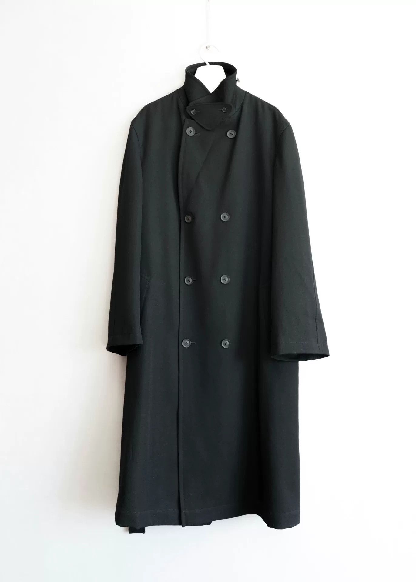 Yohji Yamamoto Yohji Yamamoto Double Breasted Coat Size US L / EU 52-54 / 3 - 3 Thumbnail