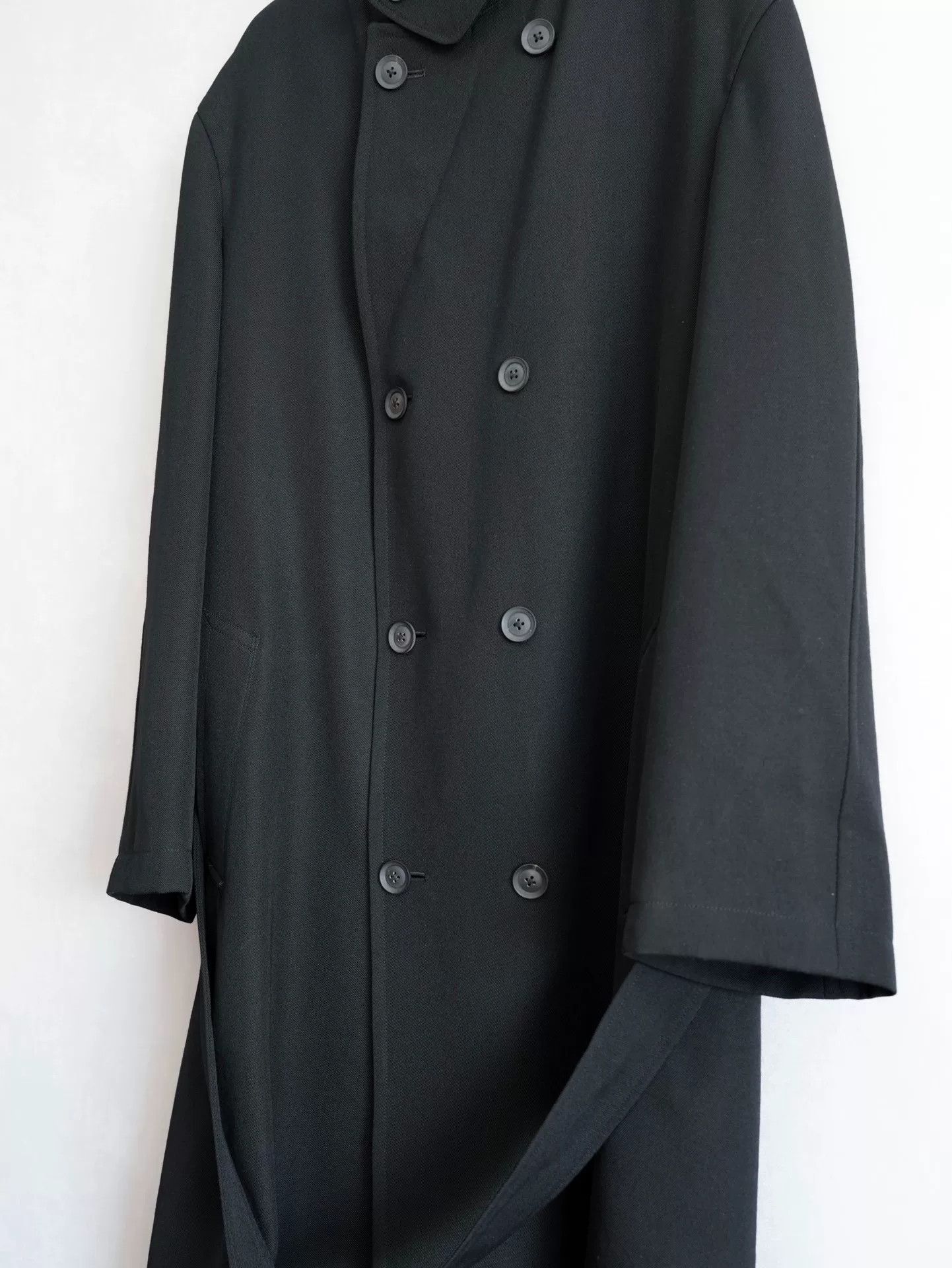 Yohji Yamamoto Yohji Yamamoto Double Breasted Coat Size US L / EU 52-54 / 3 - 5 Thumbnail