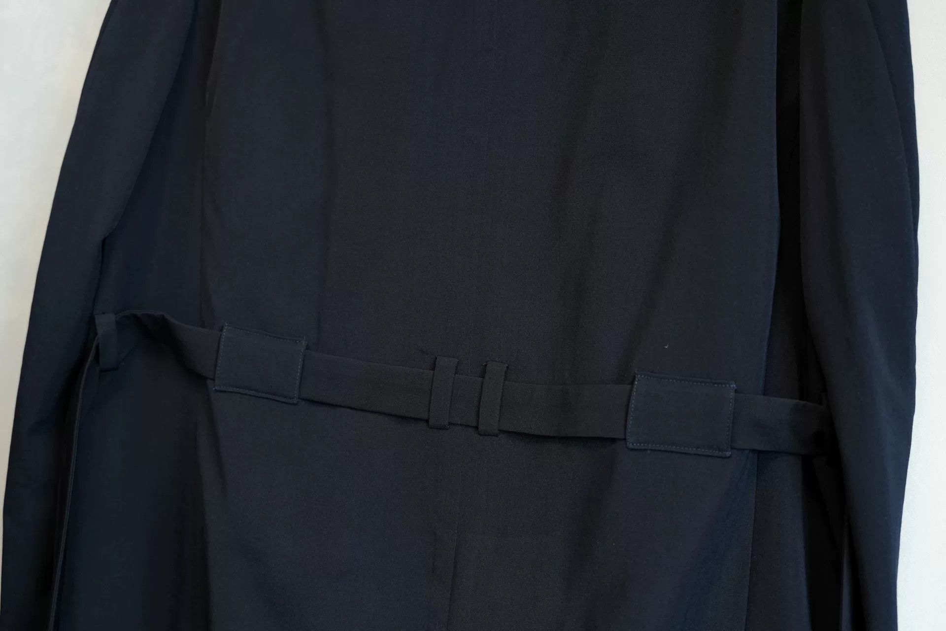 Yohji Yamamoto Yohji Yamamoto Wool Jacket Navy Blue Size US M / EU 48-50 / 2 - 7 Thumbnail