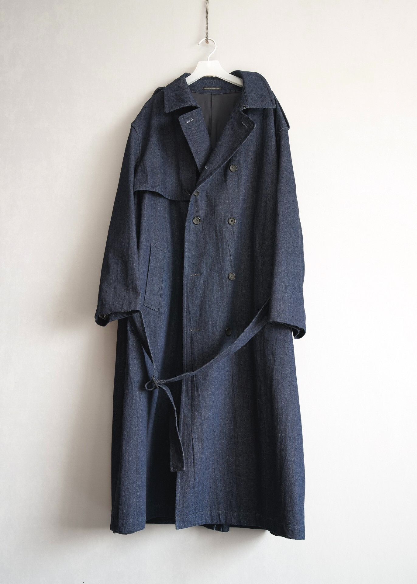 Yohji Yamamoto Yohji Yamamoto Double-Breasted Military Coat Size L / US 10 / IT 46 - 5 Thumbnail