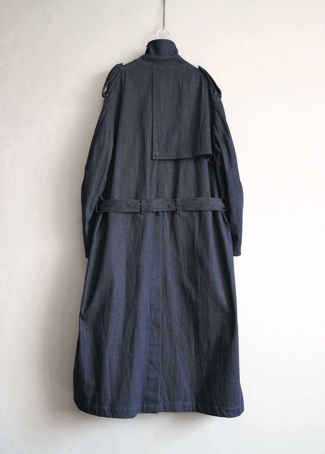 Yohji Yamamoto Yohji Yamamoto Double-Breasted Military Coat Size L / US 10 / IT 46 - 2 Thumbnail