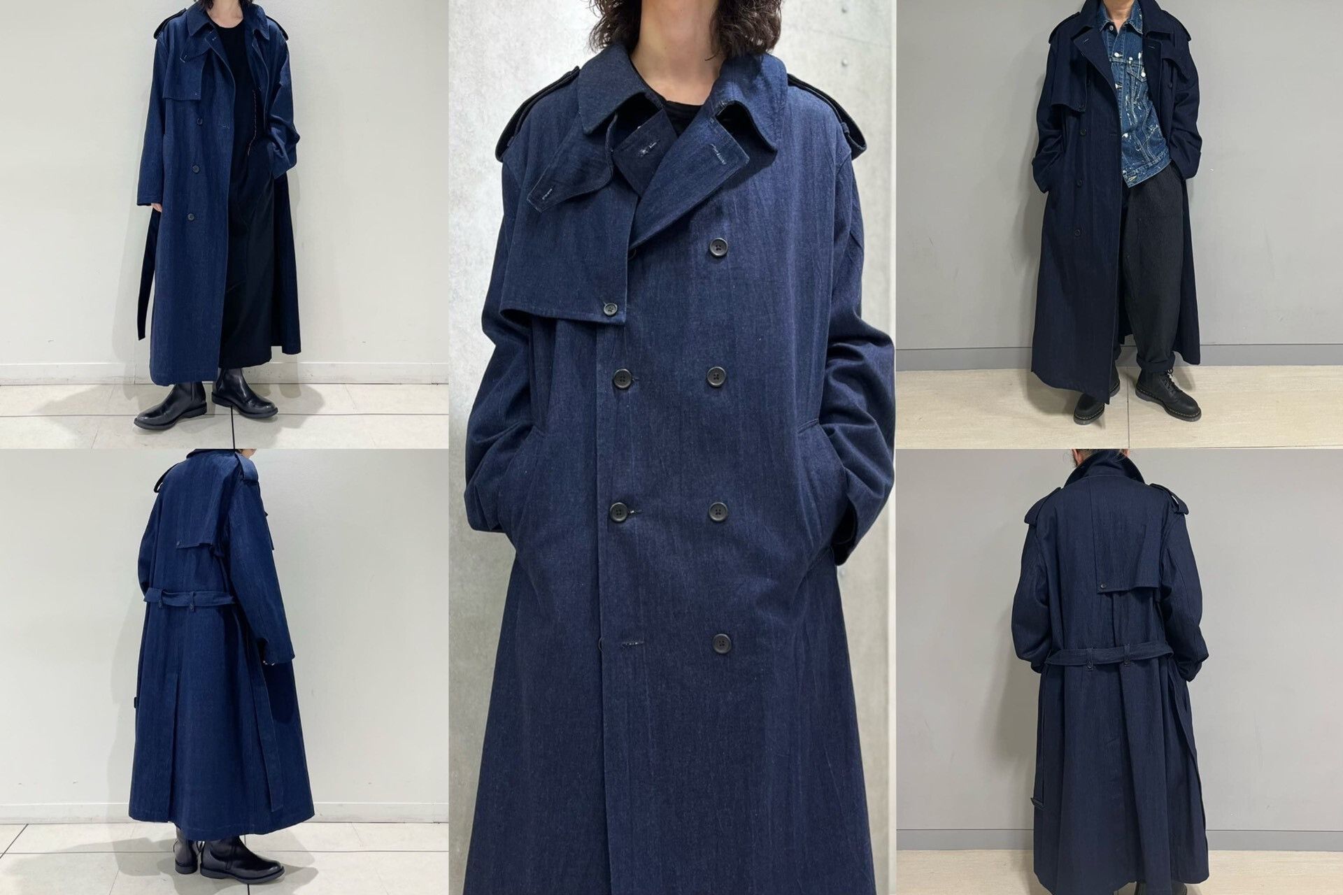 Yohji Yamamoto Yohji Yamamoto Double-Breasted Military Coat Size L / US 10 / IT 46 - 3 Thumbnail
