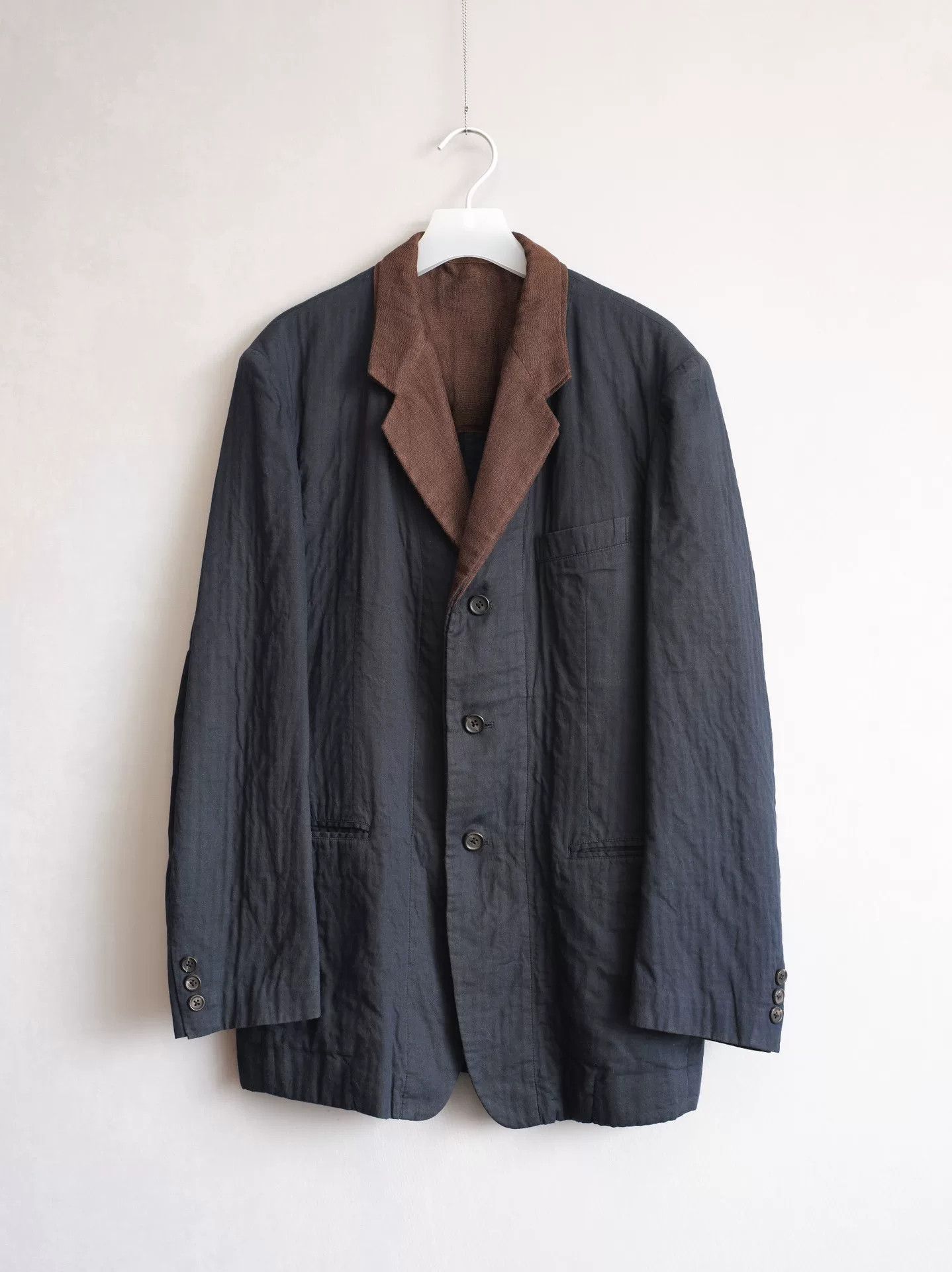 Yohji Yamamoto Yohji Yamamoto Double Layer Jacket Size US L / EU 52-54 / 3 - 2 Thumbnail