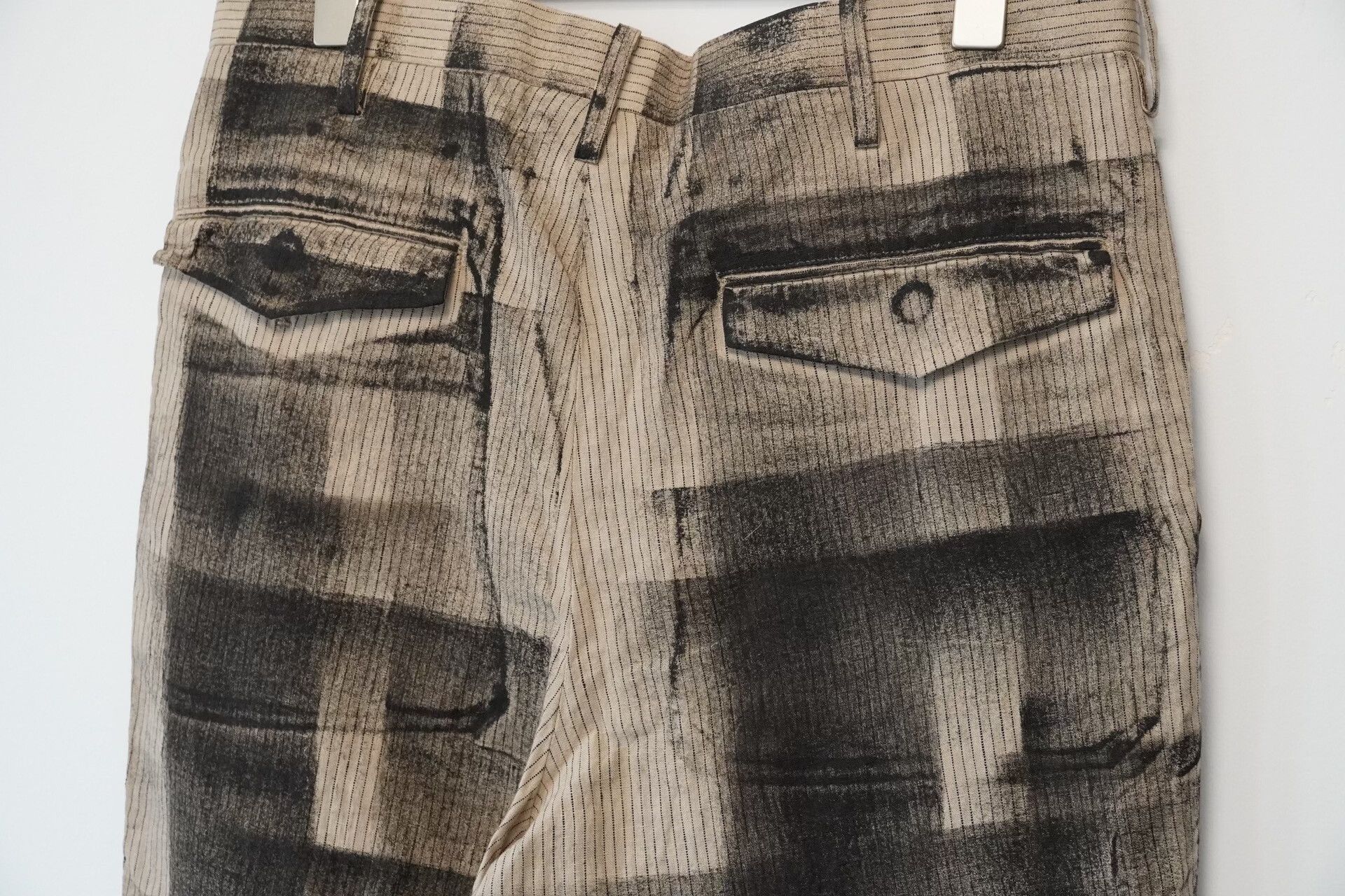 Yohji Yamamoto Yohji Yamamoto Handmade Dyed Pants Size US 31 - 3 Thumbnail