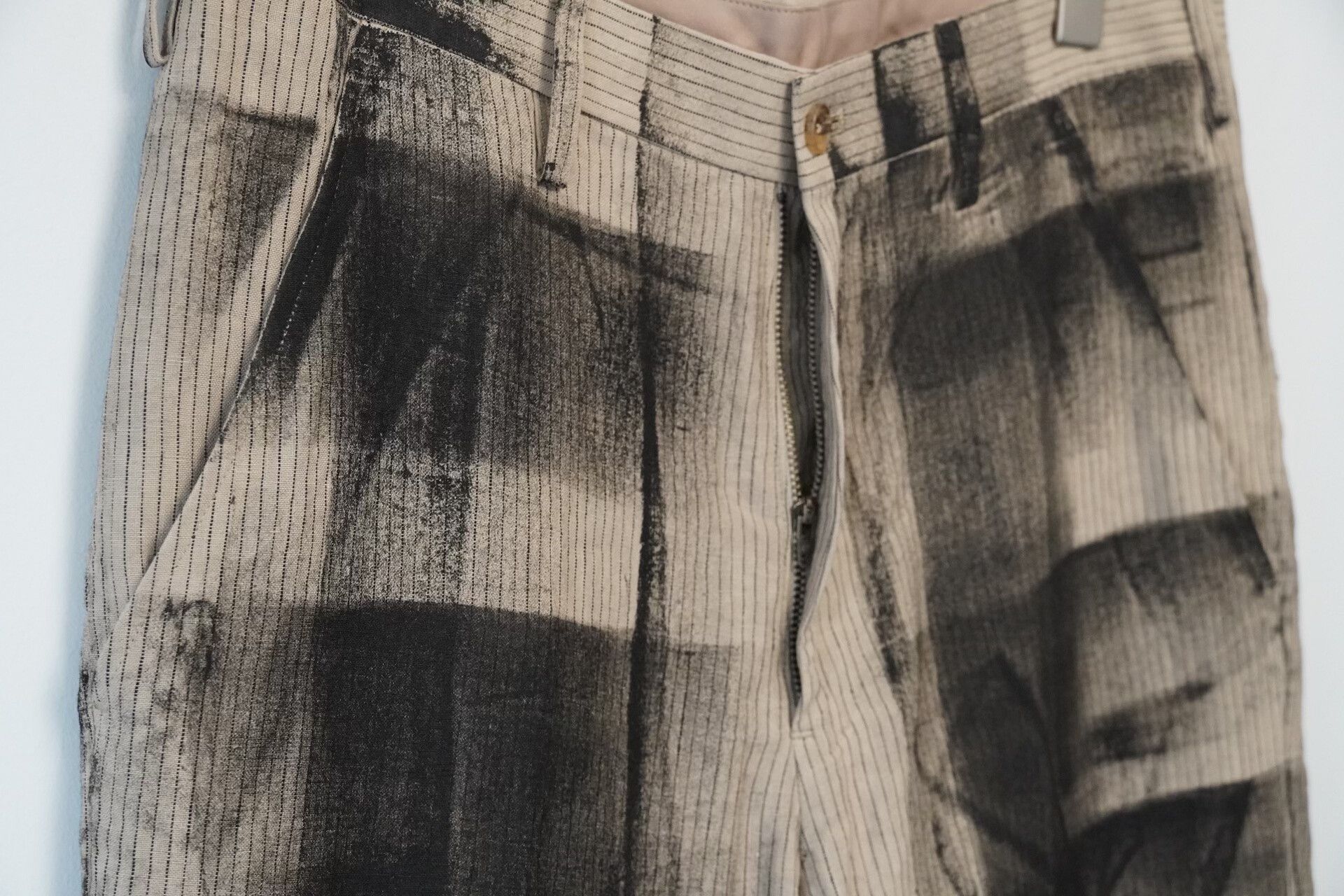 Yohji Yamamoto Yohji Yamamoto Handmade Dyed Pants Size US 31 - 4 Thumbnail