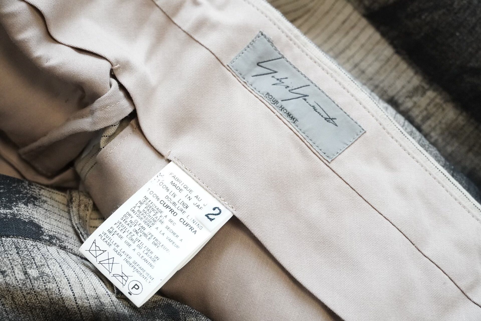 Yohji Yamamoto Yohji Yamamoto Handmade Dyed Pants Size US 31 - 5 Thumbnail