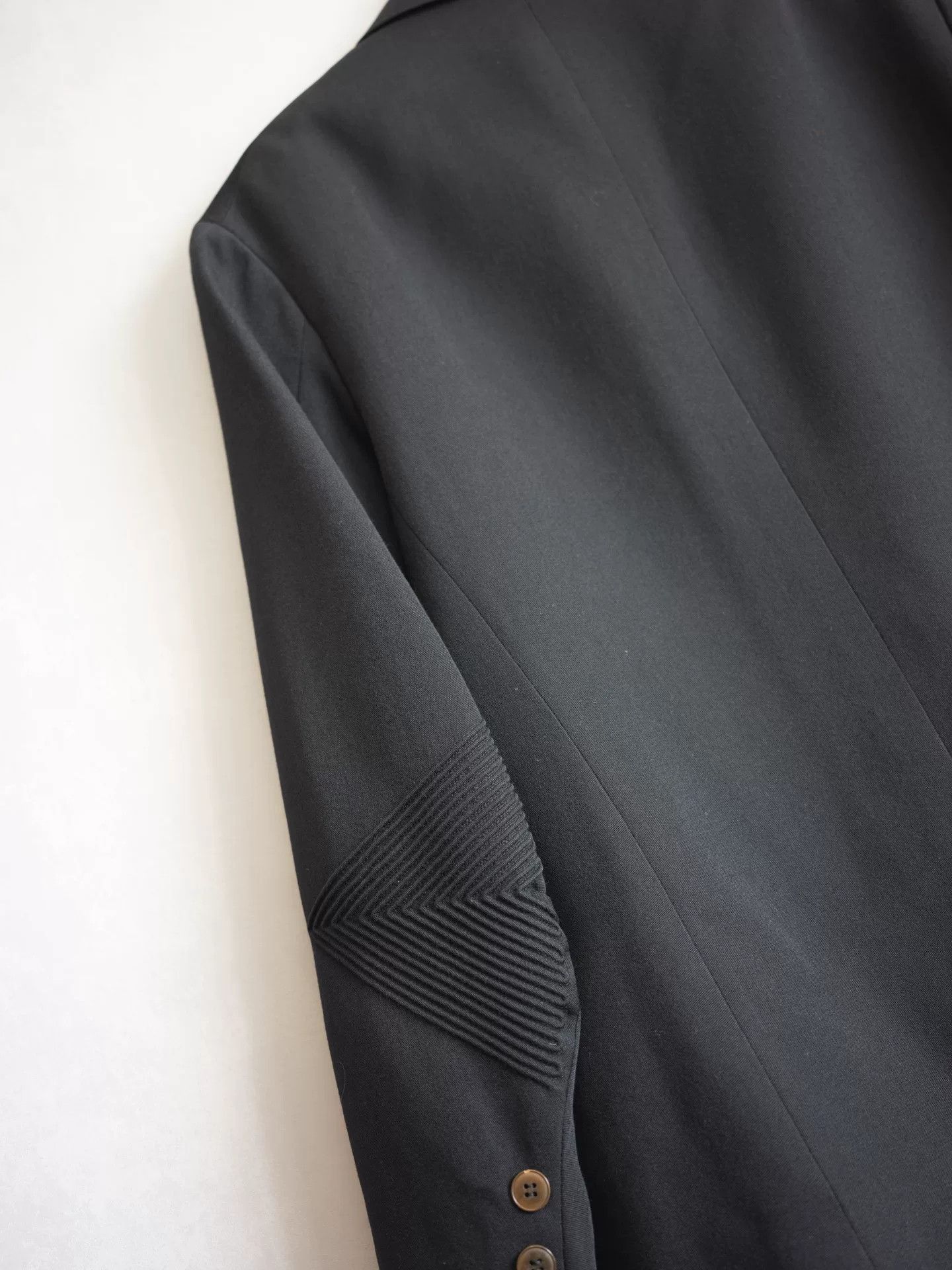 Yohji Yamamoto Yohji Yamamoto Ribbed Jacket M Size US M / EU 48-50 / 2 - 3 Thumbnail