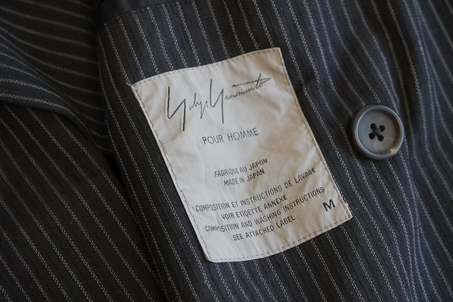 Yohji Yamamoto Yohji Yamamoto Embroidered Jacket Size US M / EU 48-50 / 2 - 7 Thumbnail