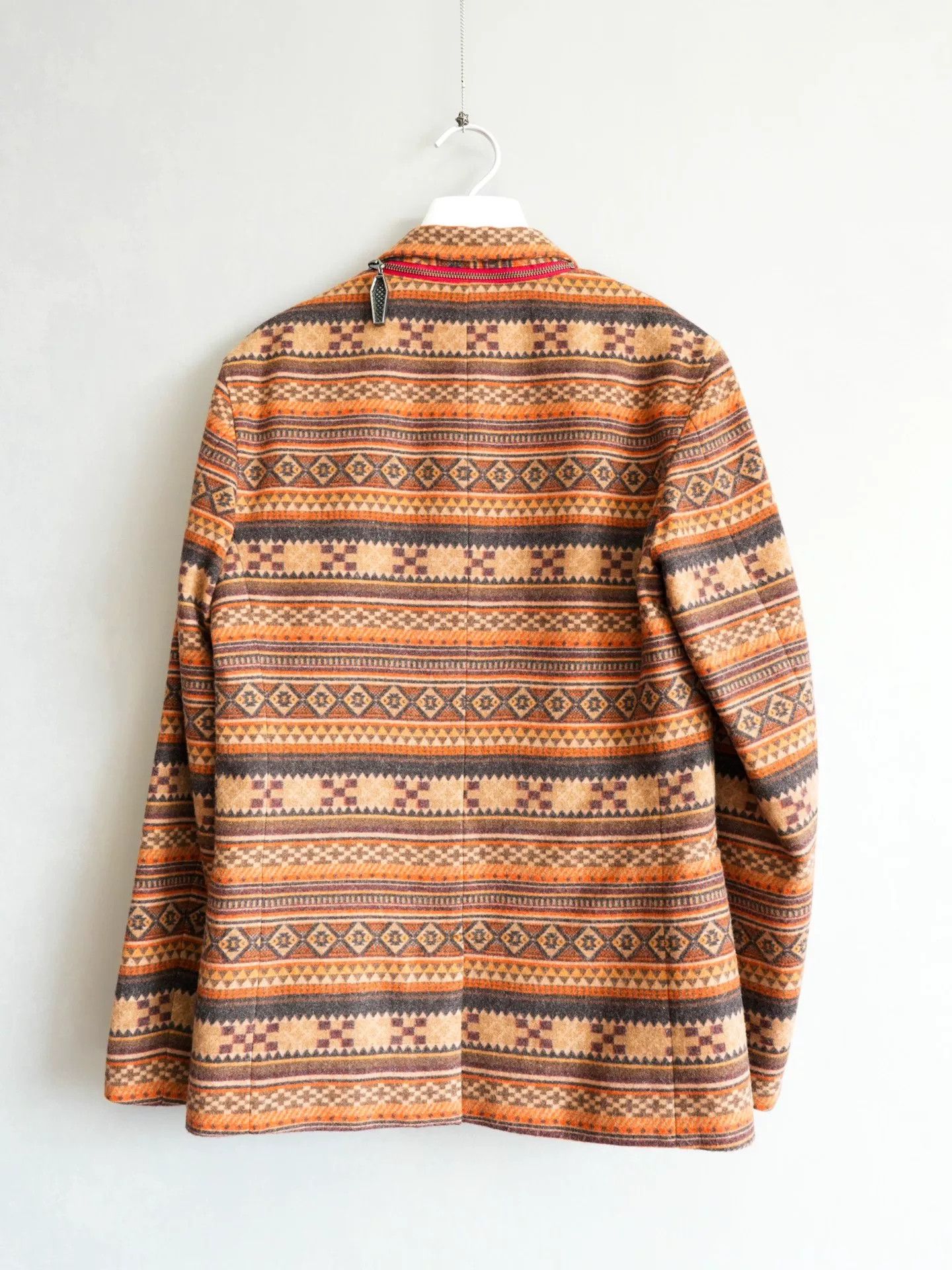 Yohji Yamamoto Yohji Yamamoto Patterned Zip Jacket Size US M / EU 48-50 / 2 - 2 Thumbnail