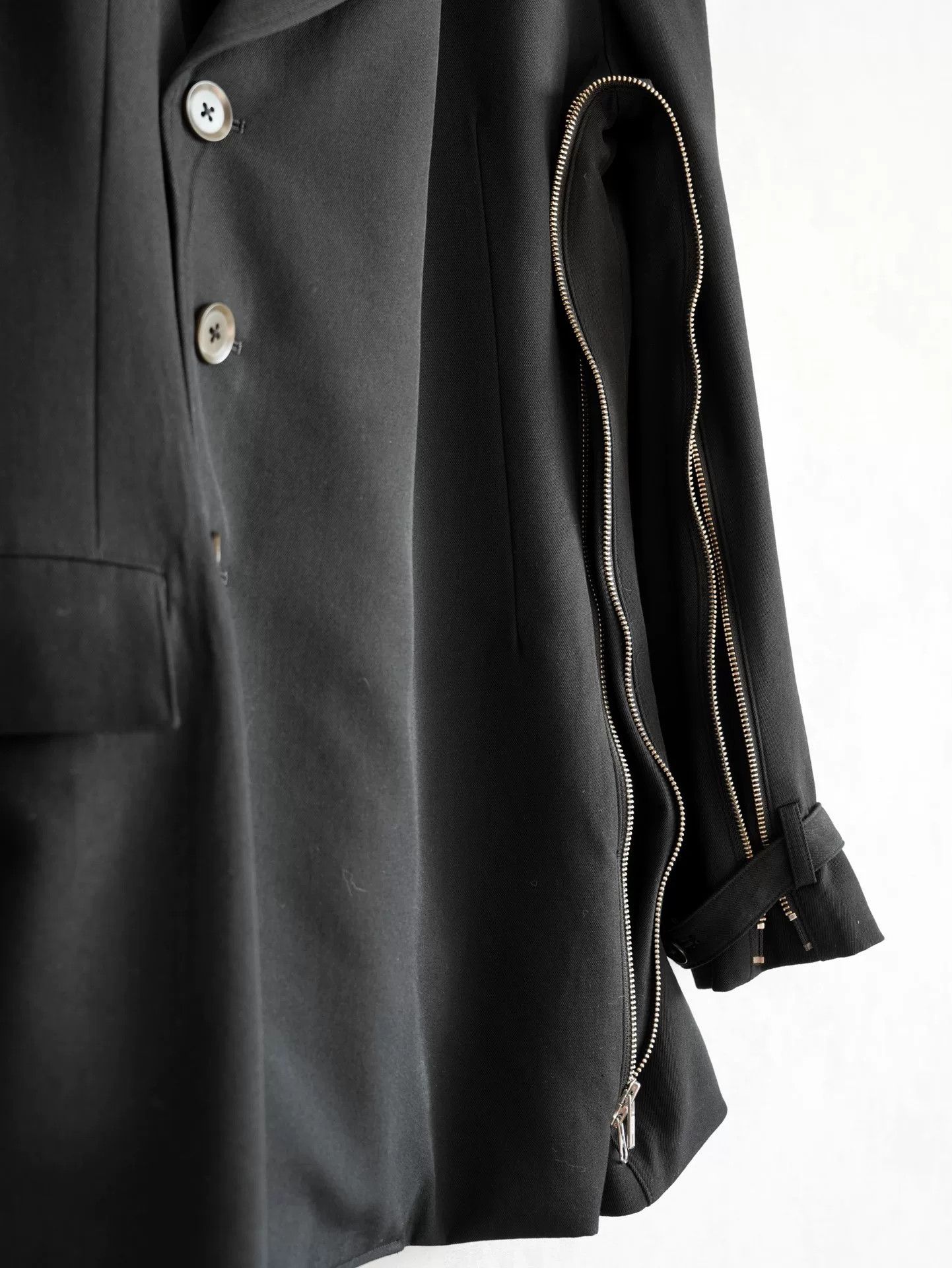 Yohji Yamamoto Yohji Yamamoto Zip Handcuff Jacket Size US L / EU 52-54 / 3 - 4 Thumbnail