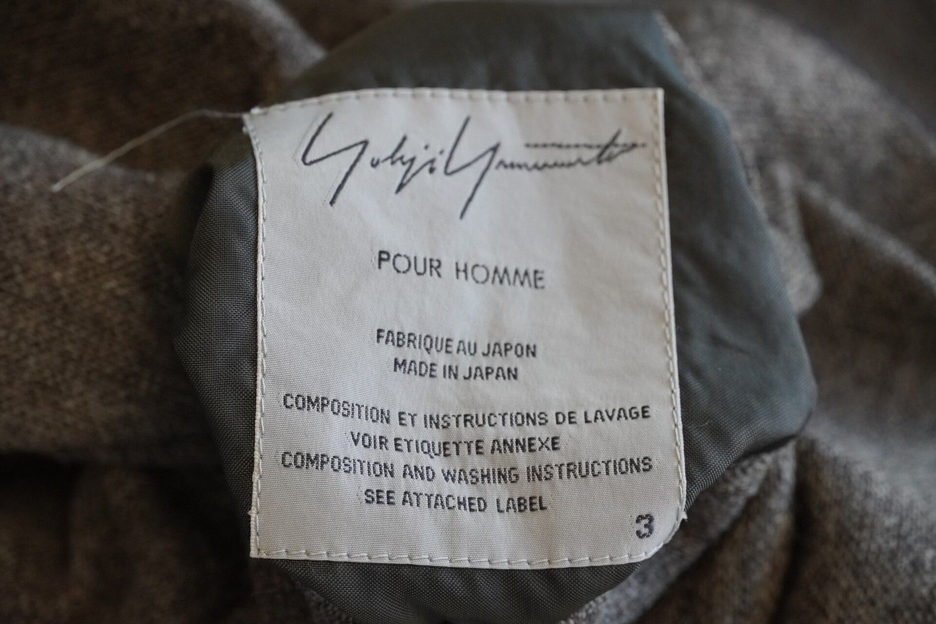 Yohji Yamamoto Yohji Yamamoto Double-Sided Jacket Size US L / EU 52-54 / 3 - 8 Thumbnail